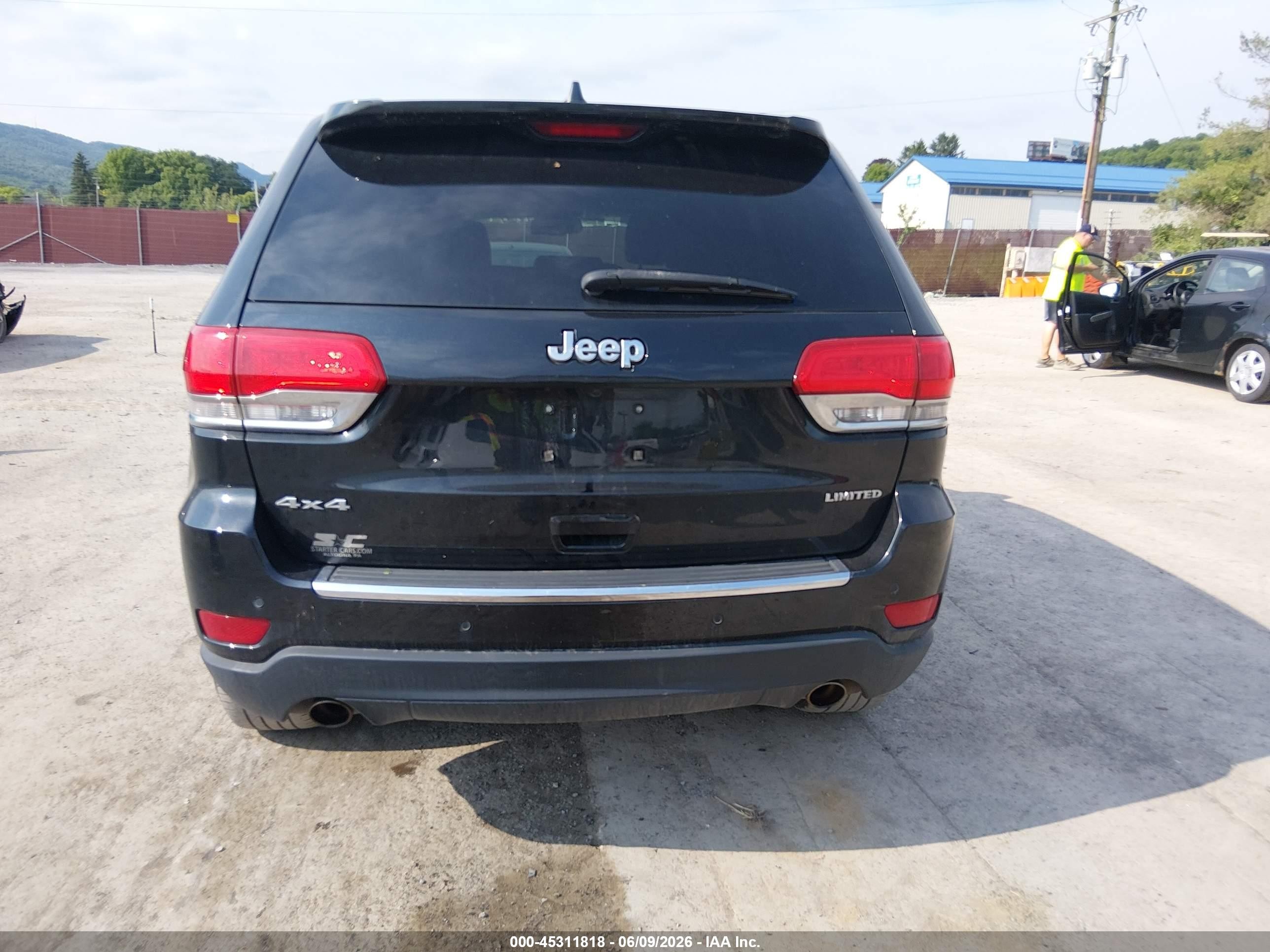 2014 Jeep Grand Cherokee Limited Черный vin: 1C4RJFBG2EC121409