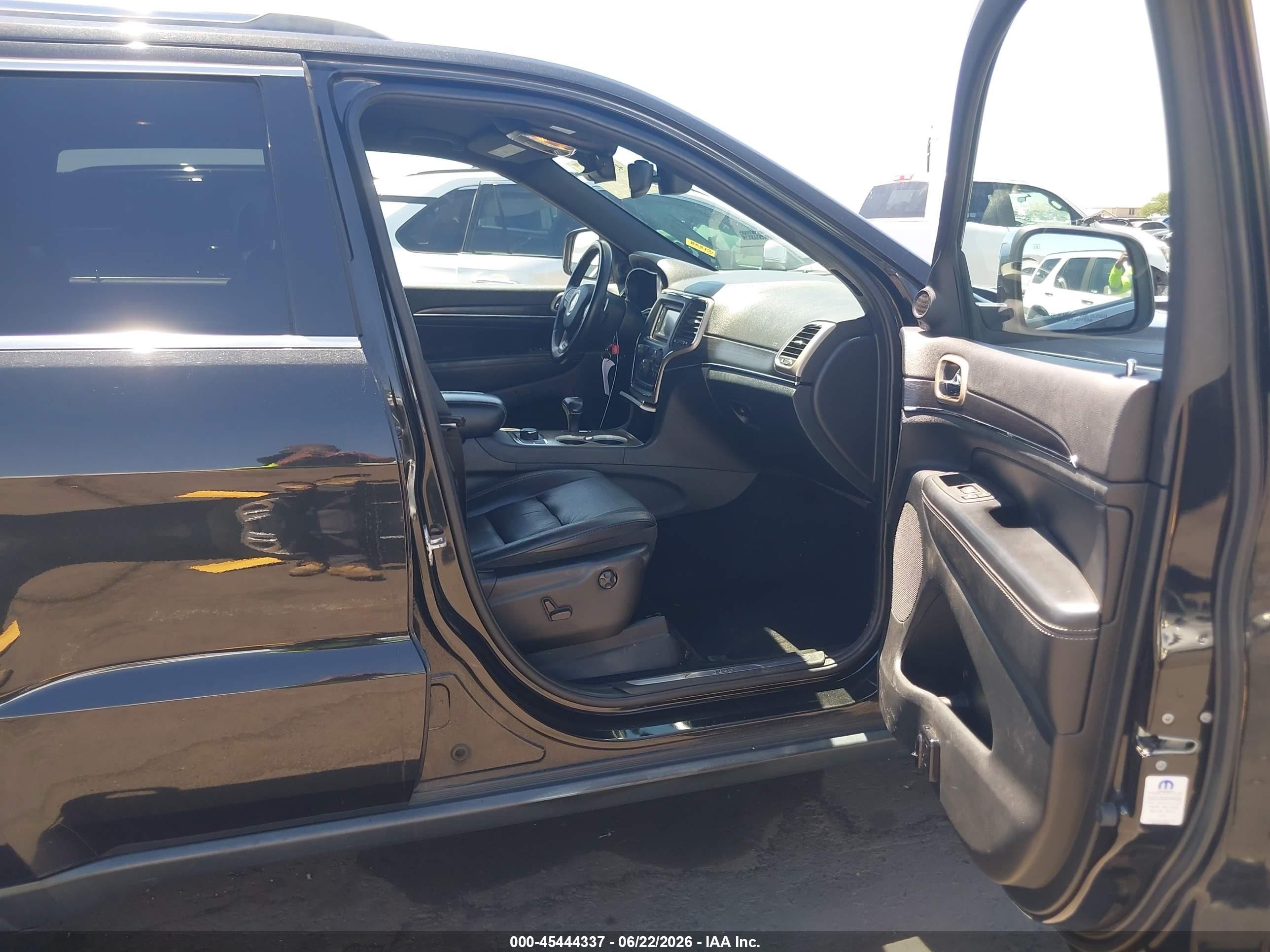 2014 Jeep Grand Cherokee Limited Black vin: 1C4RJFBG2EC121930