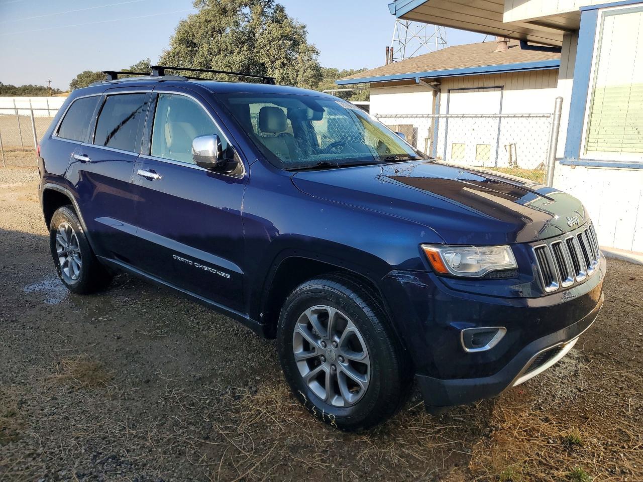 2014 Jeep Grand Cherokee Limited Blue vin: 1C4RJFBG2EC156418