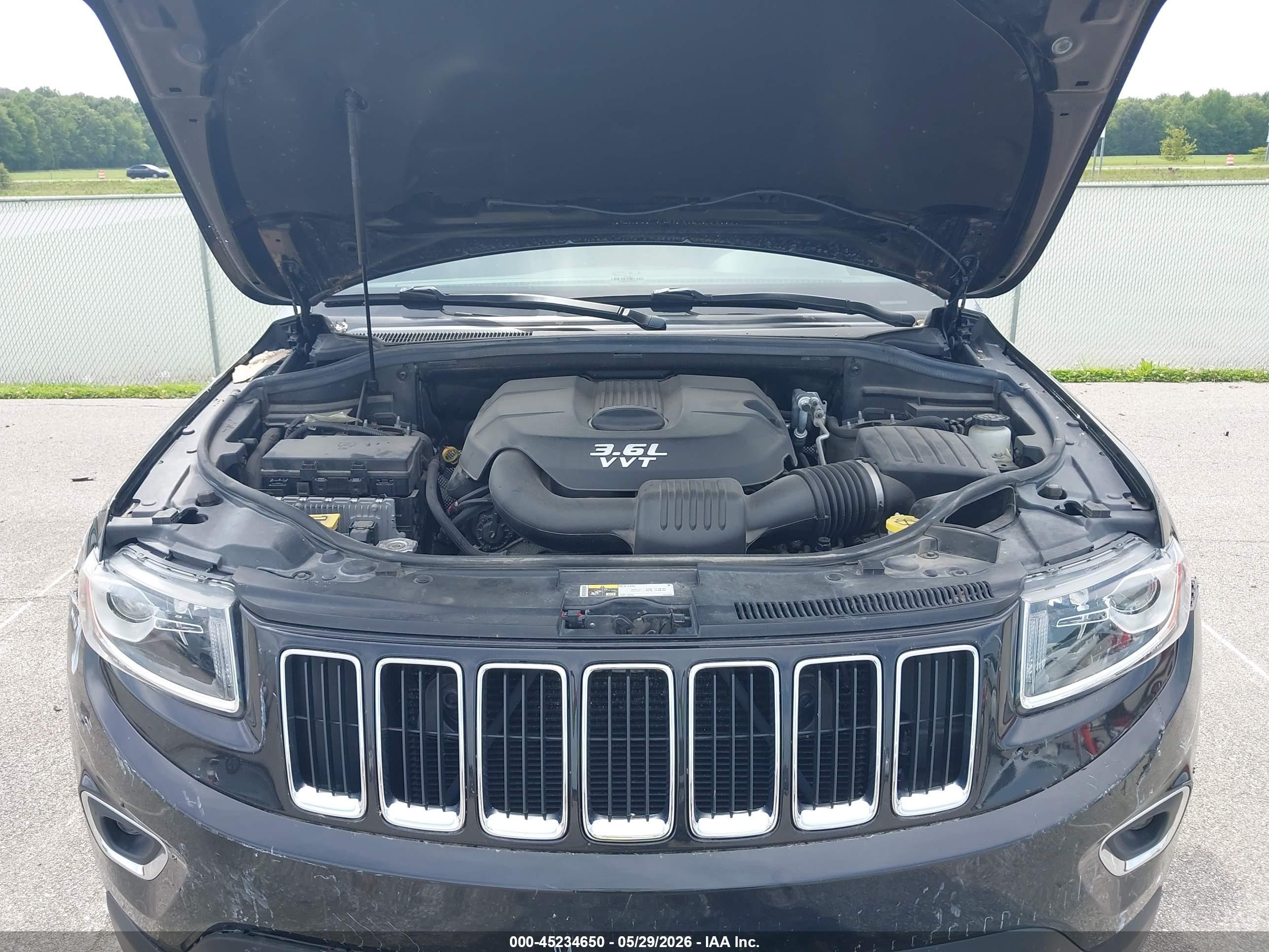 2014 Jeep Grand Cherokee Limited Black vin: 1C4RJFBG2EC183005