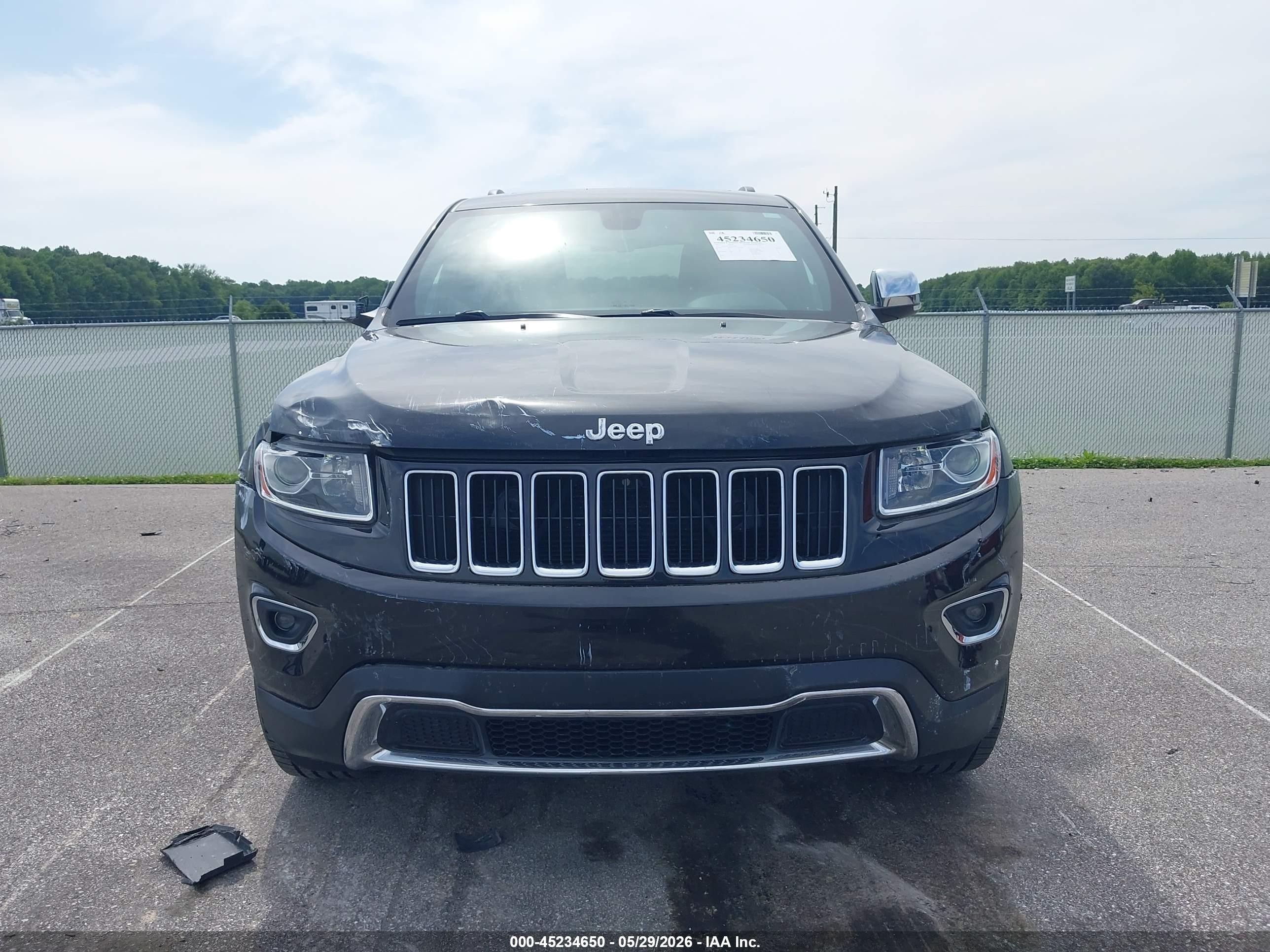 2014 Jeep Grand Cherokee Limited Black vin: 1C4RJFBG2EC183005