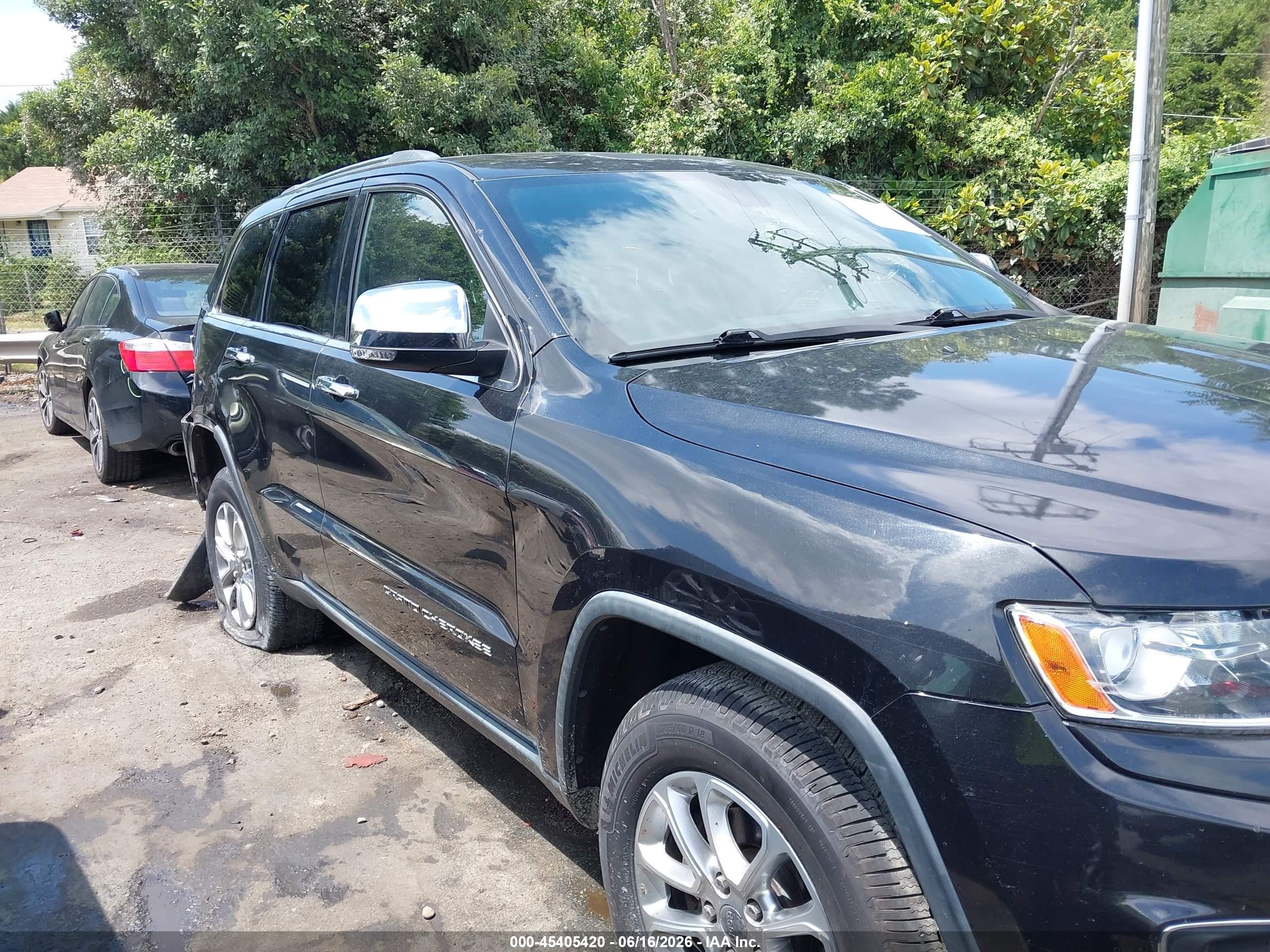 2014 Jeep Grand Cherokee Limited Black vin: 1C4RJFBG2EC190133