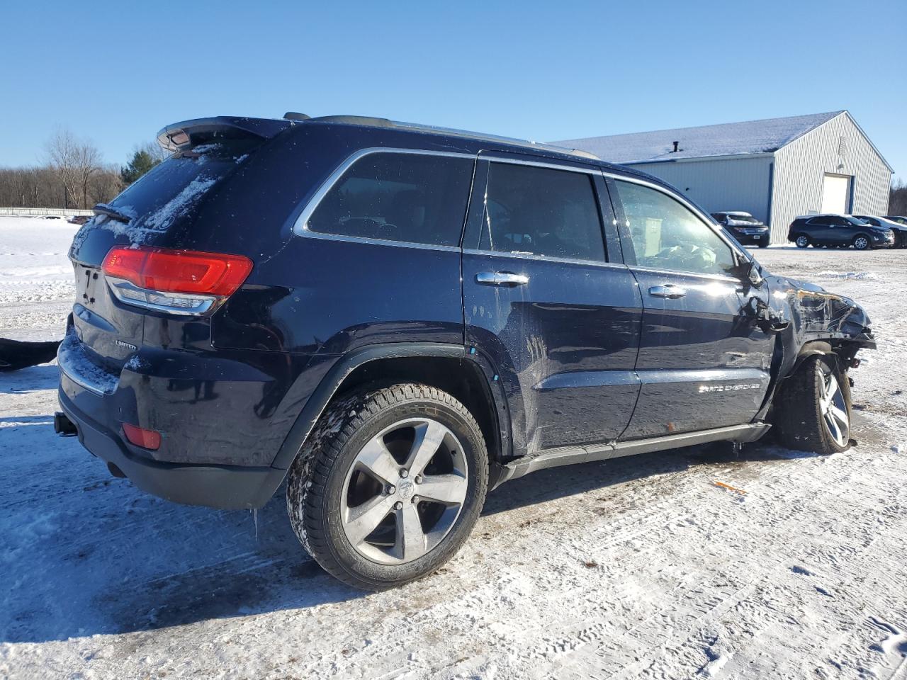 2014 Jeep Grand Cherokee Limited Blue vin: 1C4RJFBG2EC190424