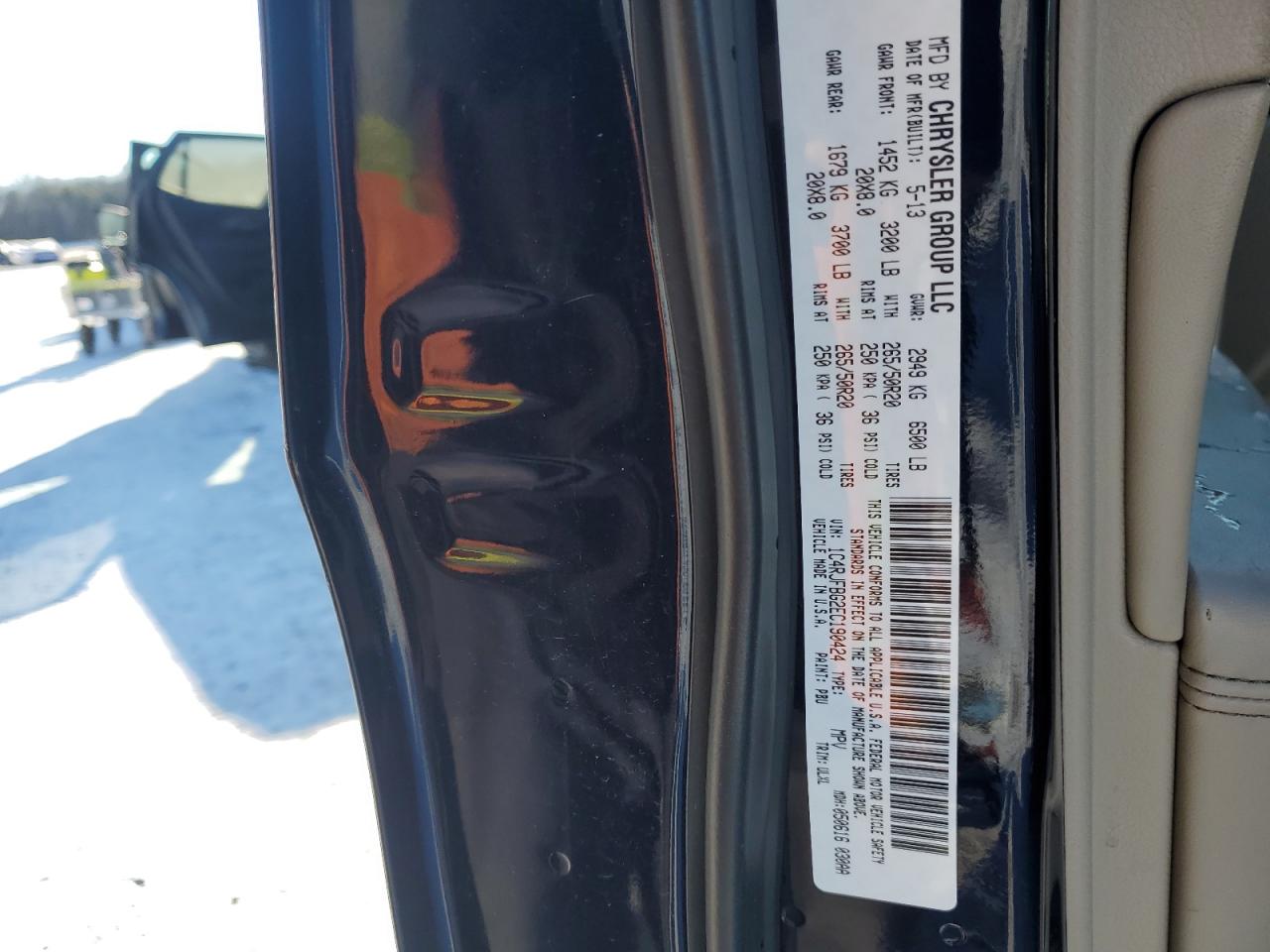2014 Jeep Grand Cherokee Limited Blue vin: 1C4RJFBG2EC190424
