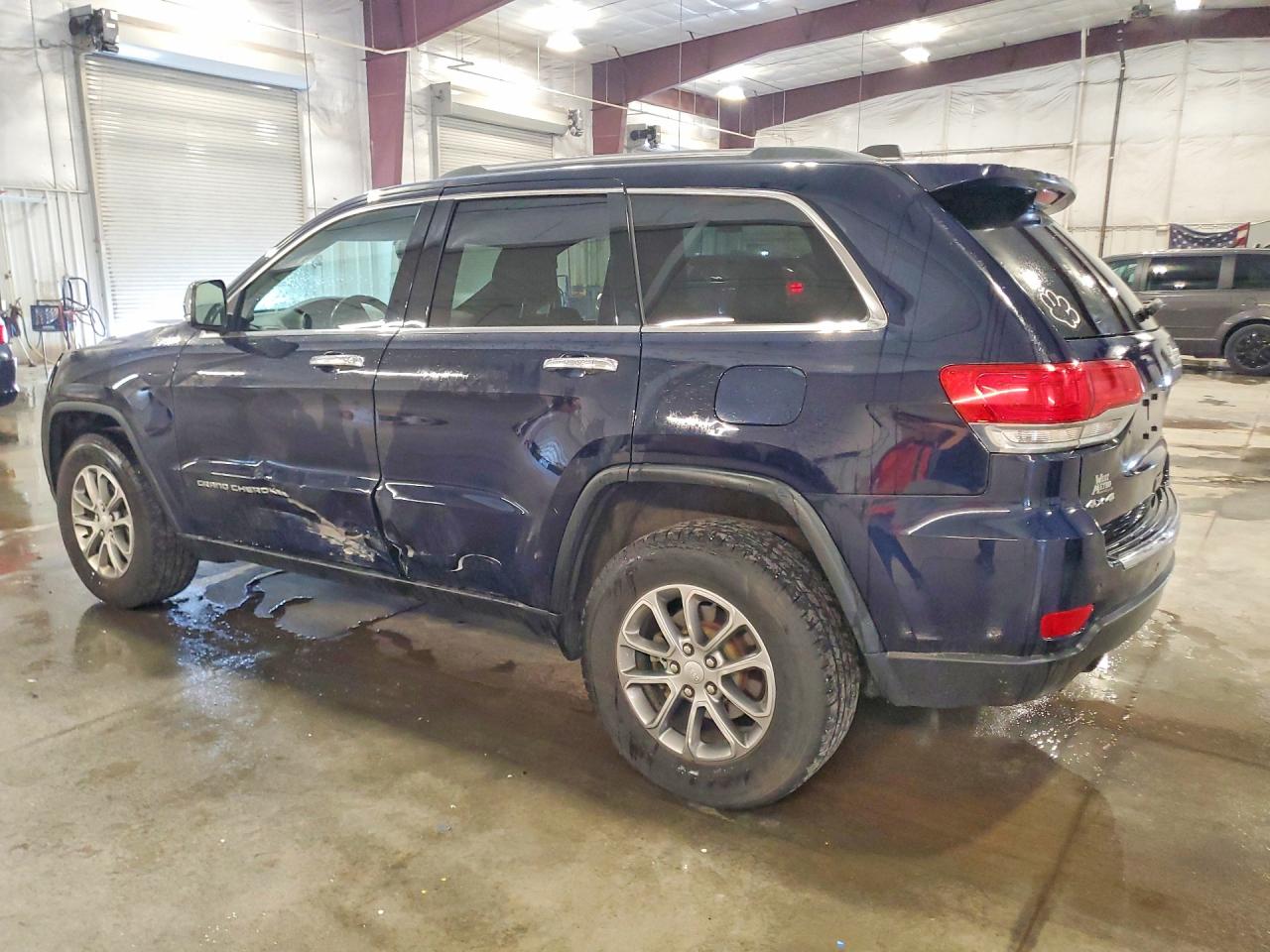 2014 Jeep Grand Cherokee Blue vin: 1C4RJFBG2EC214236