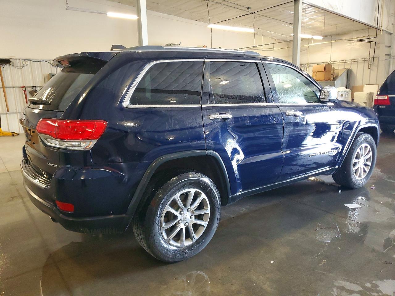 2014 Jeep Grand Cherokee Blue vin: 1C4RJFBG2EC214236
