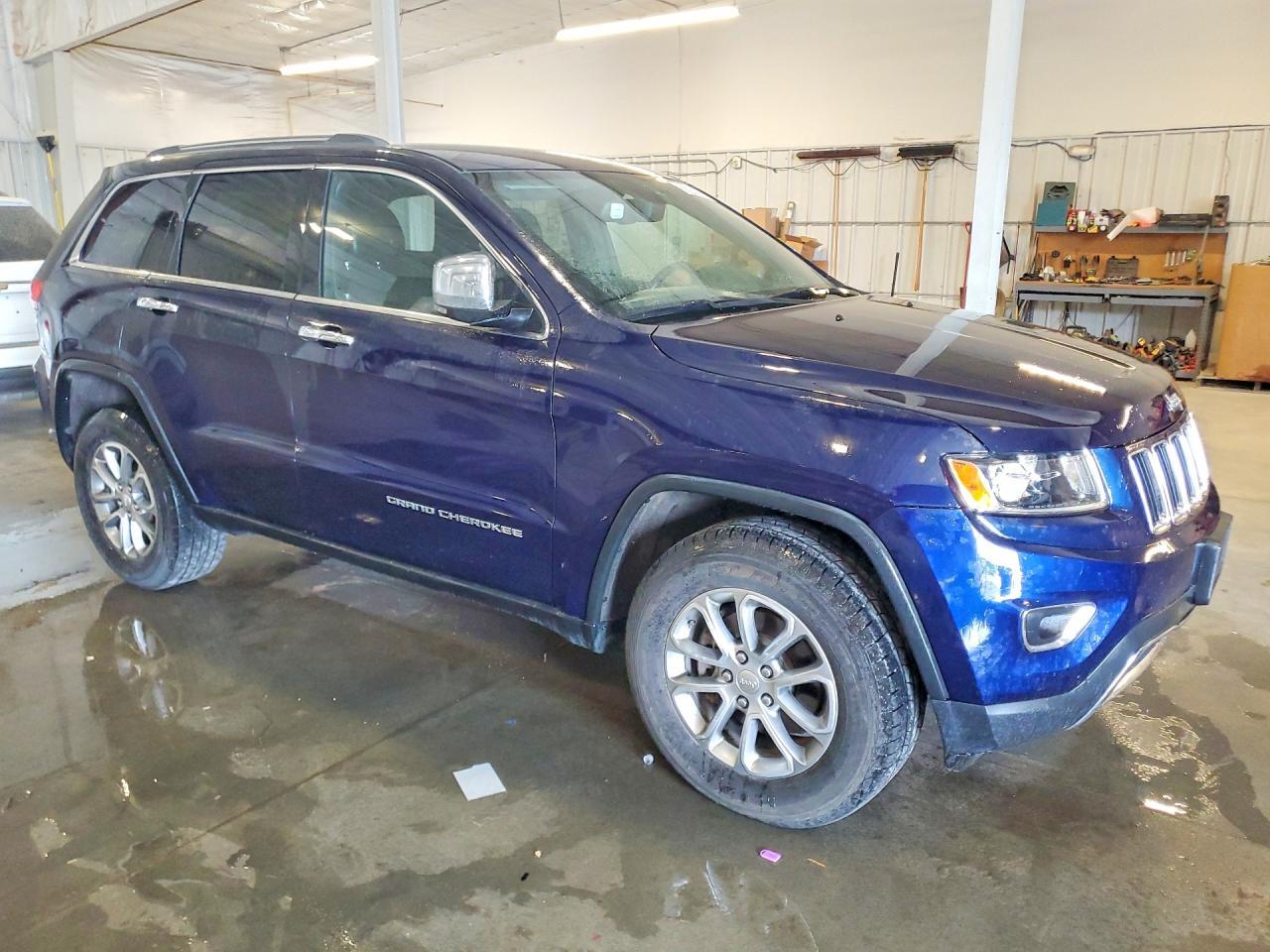 2014 Jeep Grand Cherokee Blue vin: 1C4RJFBG2EC214236