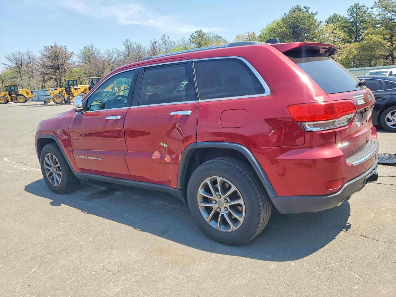 2014 Jeep Grand Cherokee Limited Maroon vin: 1C4RJFBG2EC269172