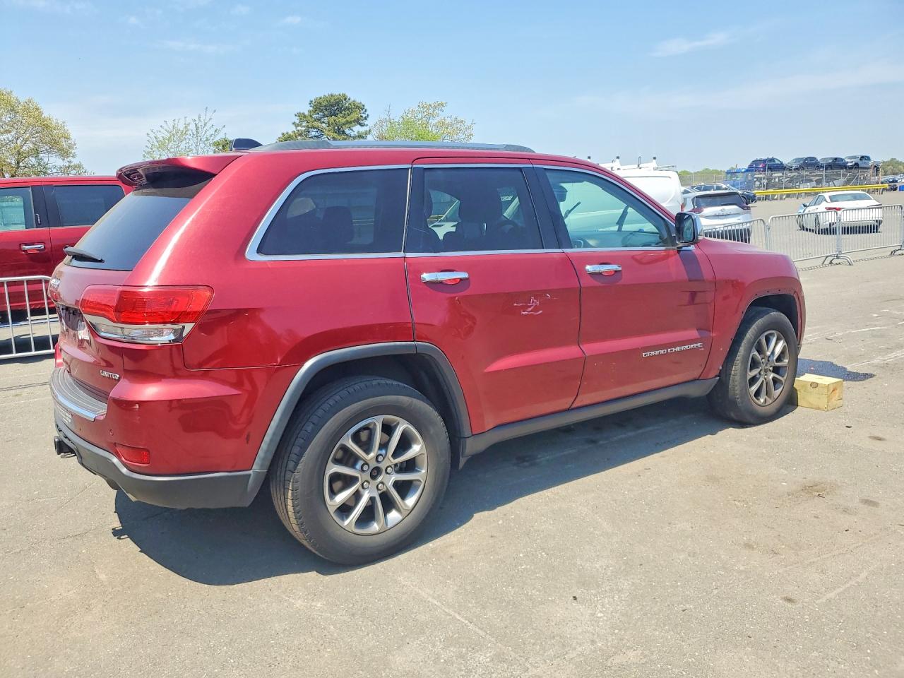 2014 Jeep Grand Cherokee Limited Maroon vin: 1C4RJFBG2EC269172