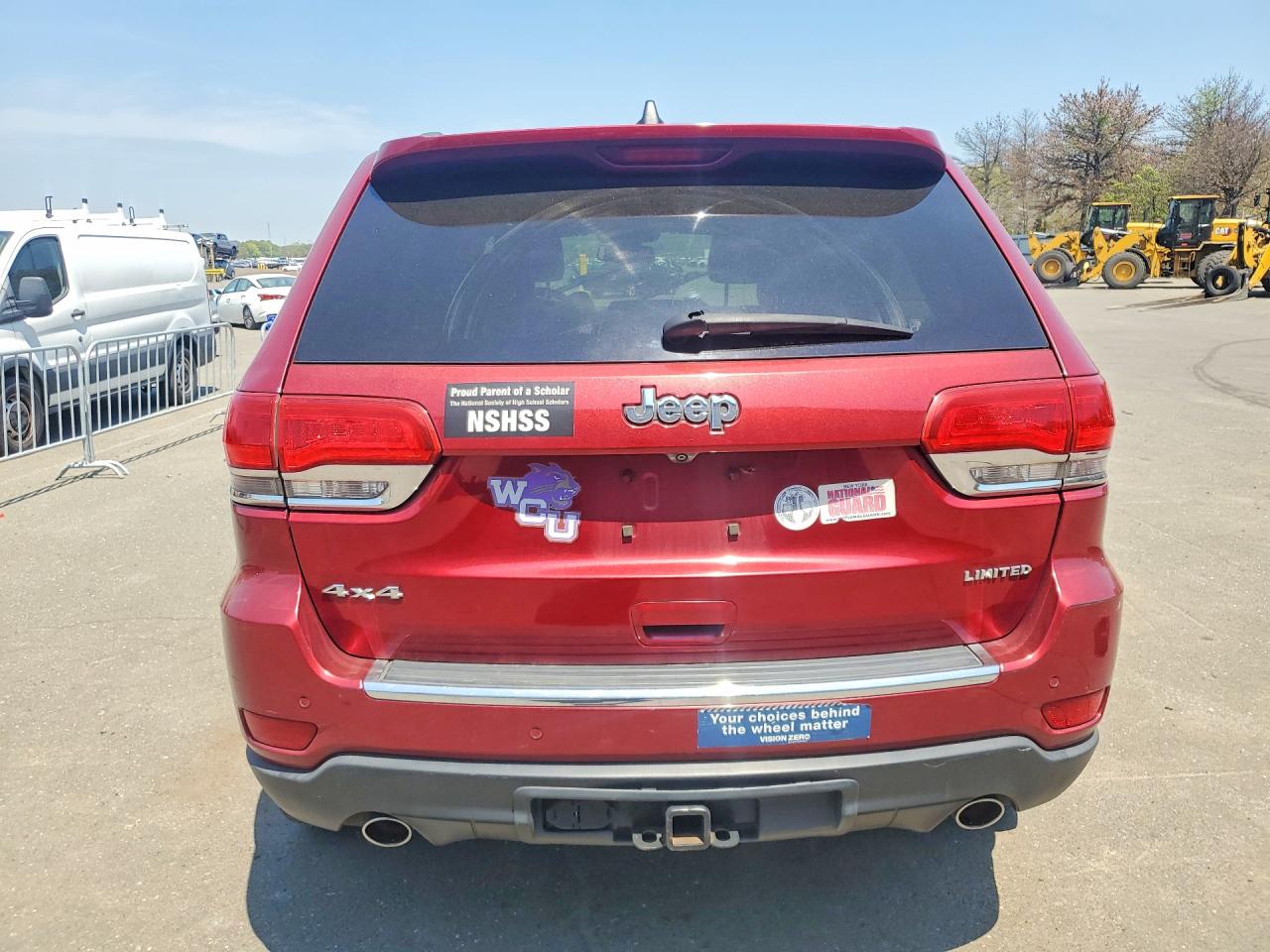 2014 Jeep Grand Cherokee Limited Maroon vin: 1C4RJFBG2EC269172
