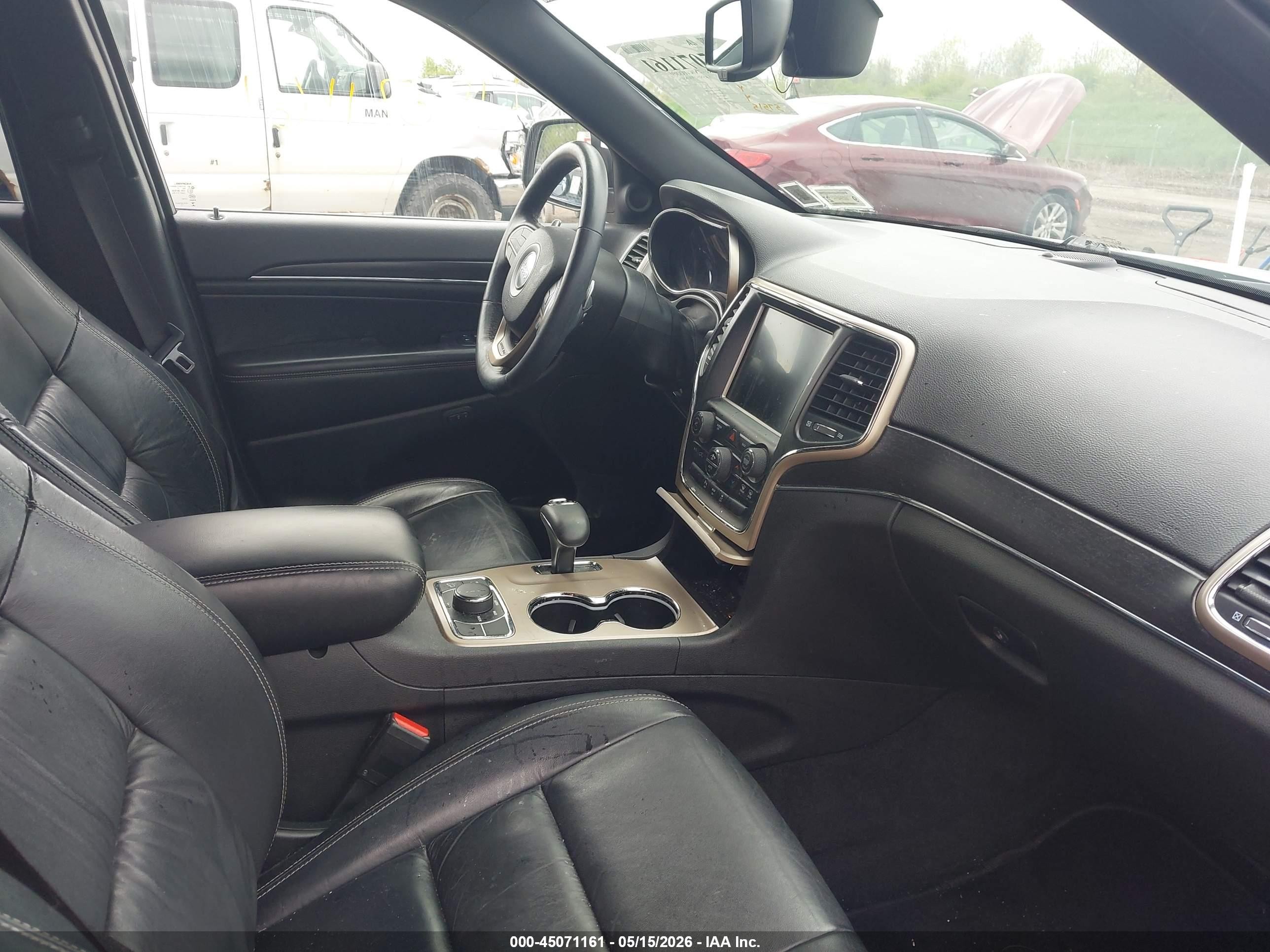 2014 Jeep Grand Cherokee Limited White vin: 1C4RJFBG2EC272945