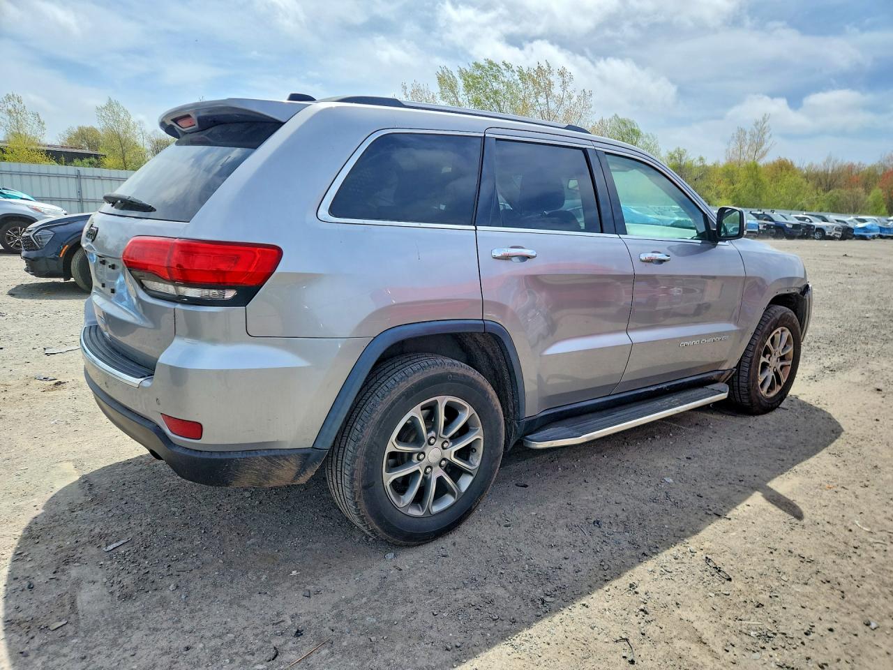 2014 Jeep Grand Cherokee Limited Серебряный vin: 1C4RJFBG2EC362726