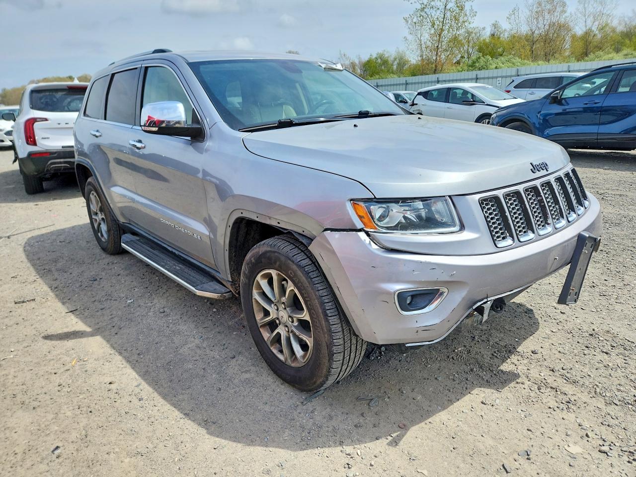 2014 Jeep Grand Cherokee Limited Серебряный vin: 1C4RJFBG2EC362726