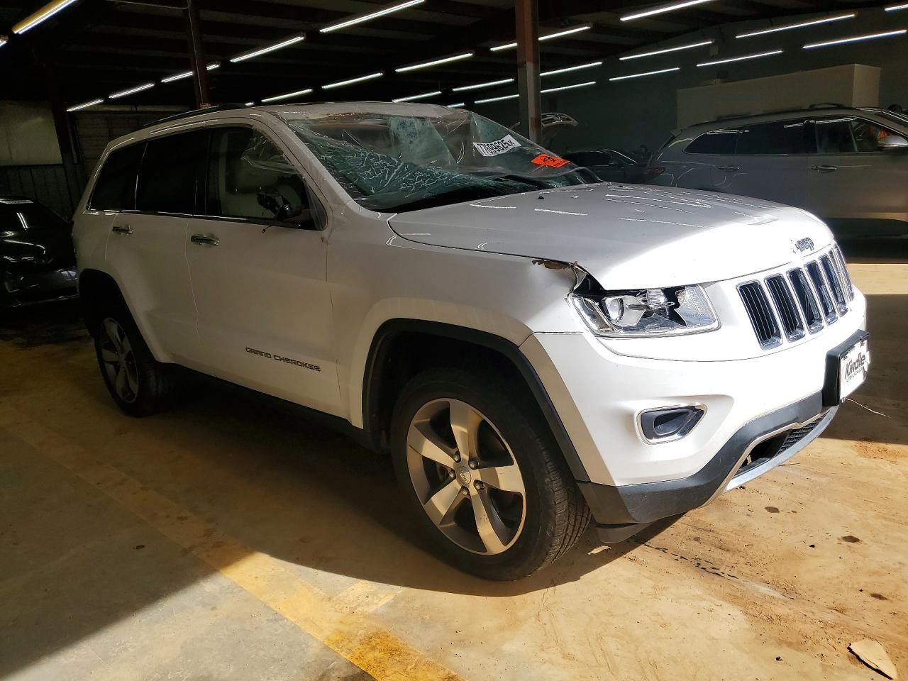 2014 Jeep Grand Cherokee Limited White vin: 1C4RJFBG2EC363343