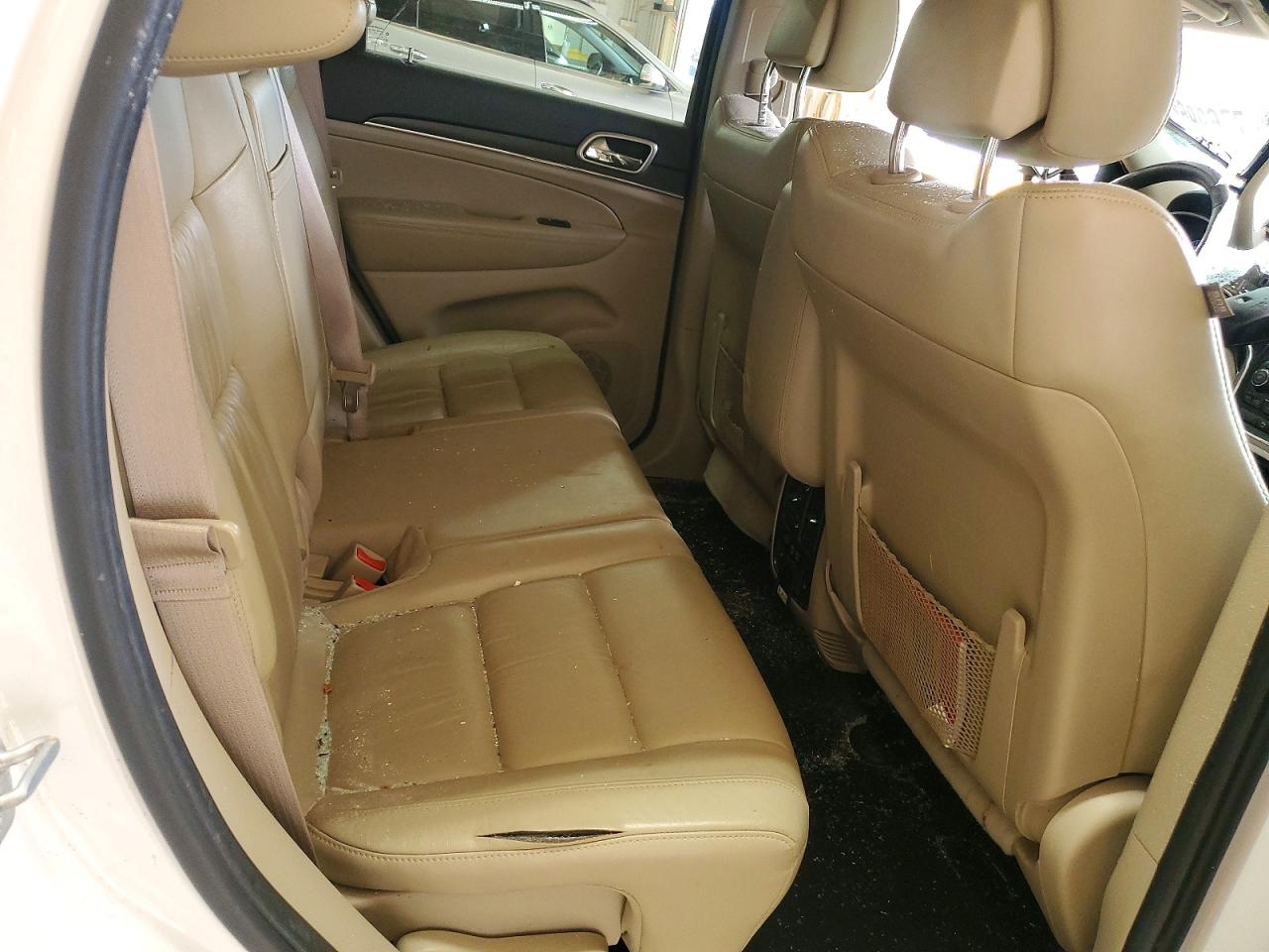 2014 Jeep Grand Cherokee Limited White vin: 1C4RJFBG2EC363343