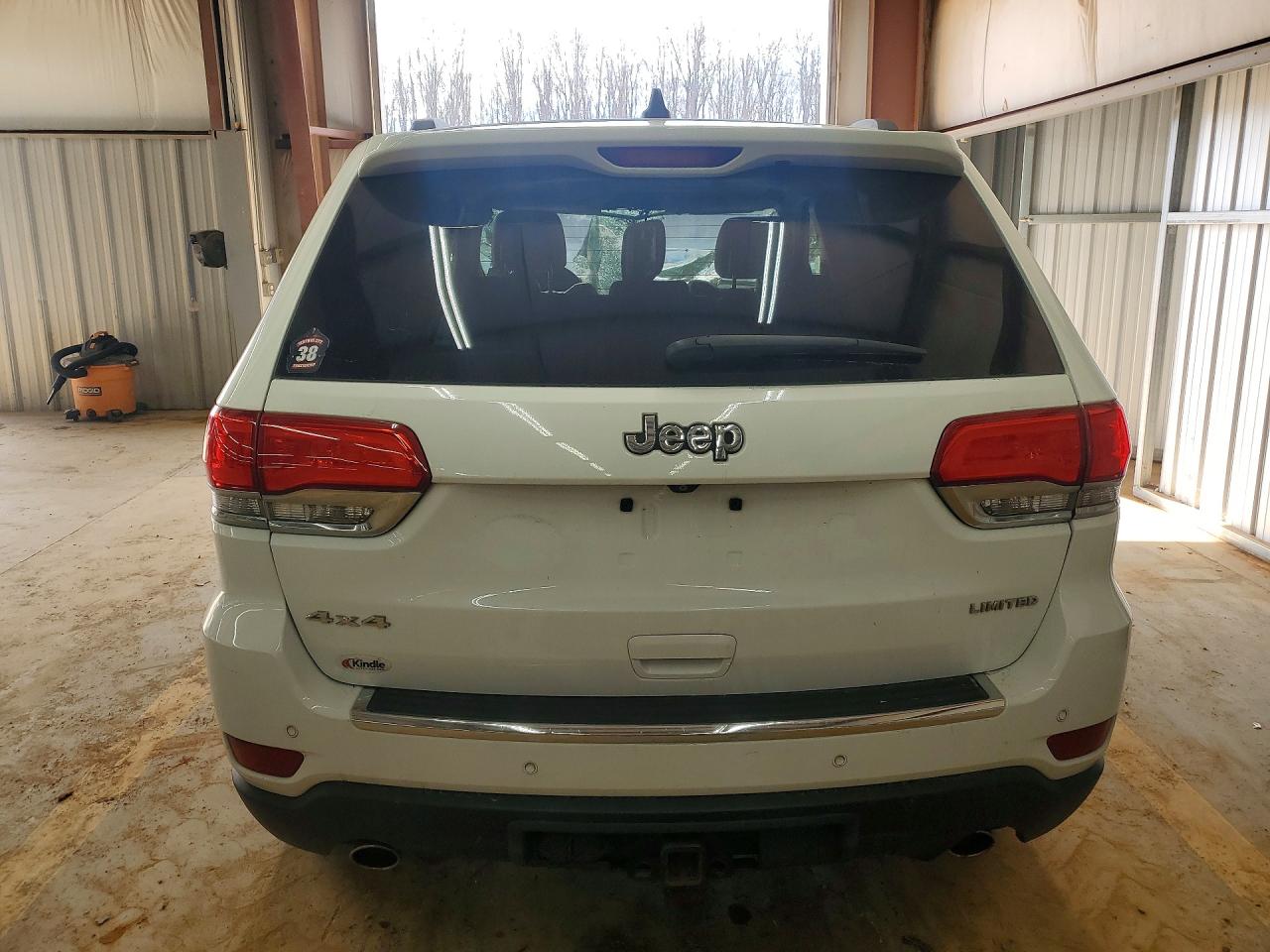 2014 Jeep Grand Cherokee Limited White vin: 1C4RJFBG2EC363343