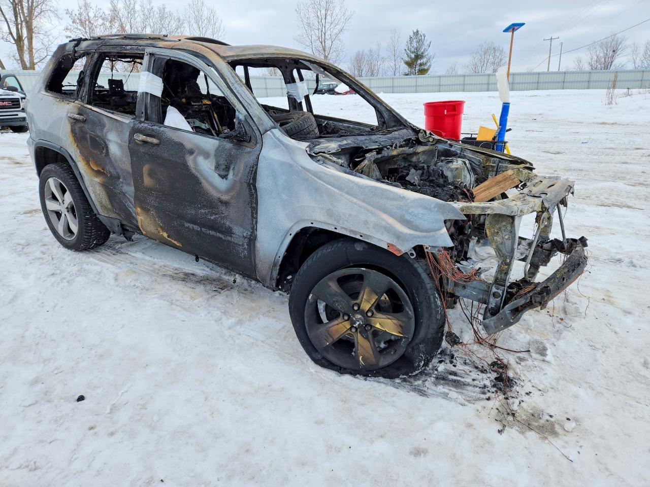 2014 Jeep Grand Cherokee Limited Burn vin: 1C4RJFBG2EC364041