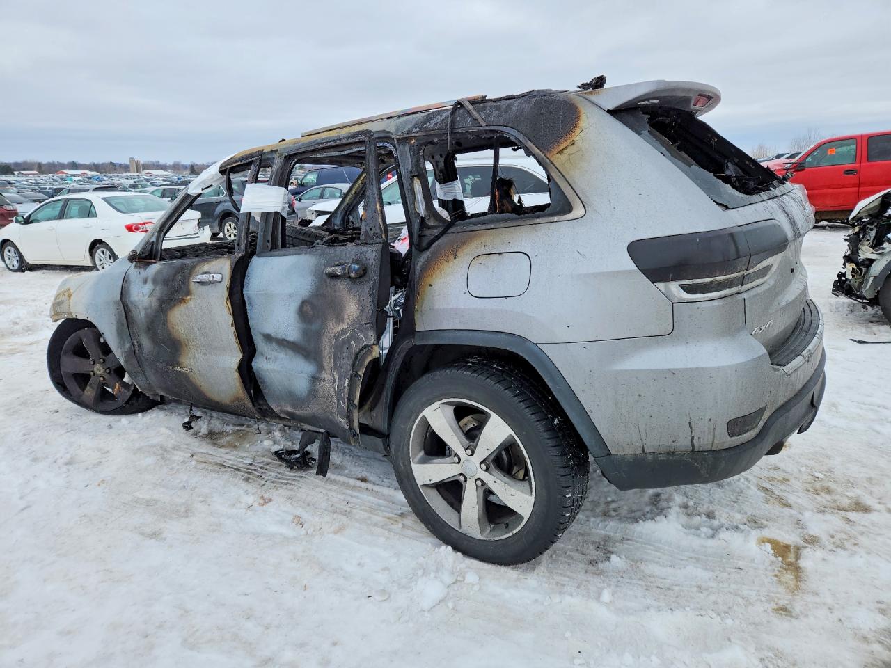 2014 Jeep Grand Cherokee Limited Burn vin: 1C4RJFBG2EC364041