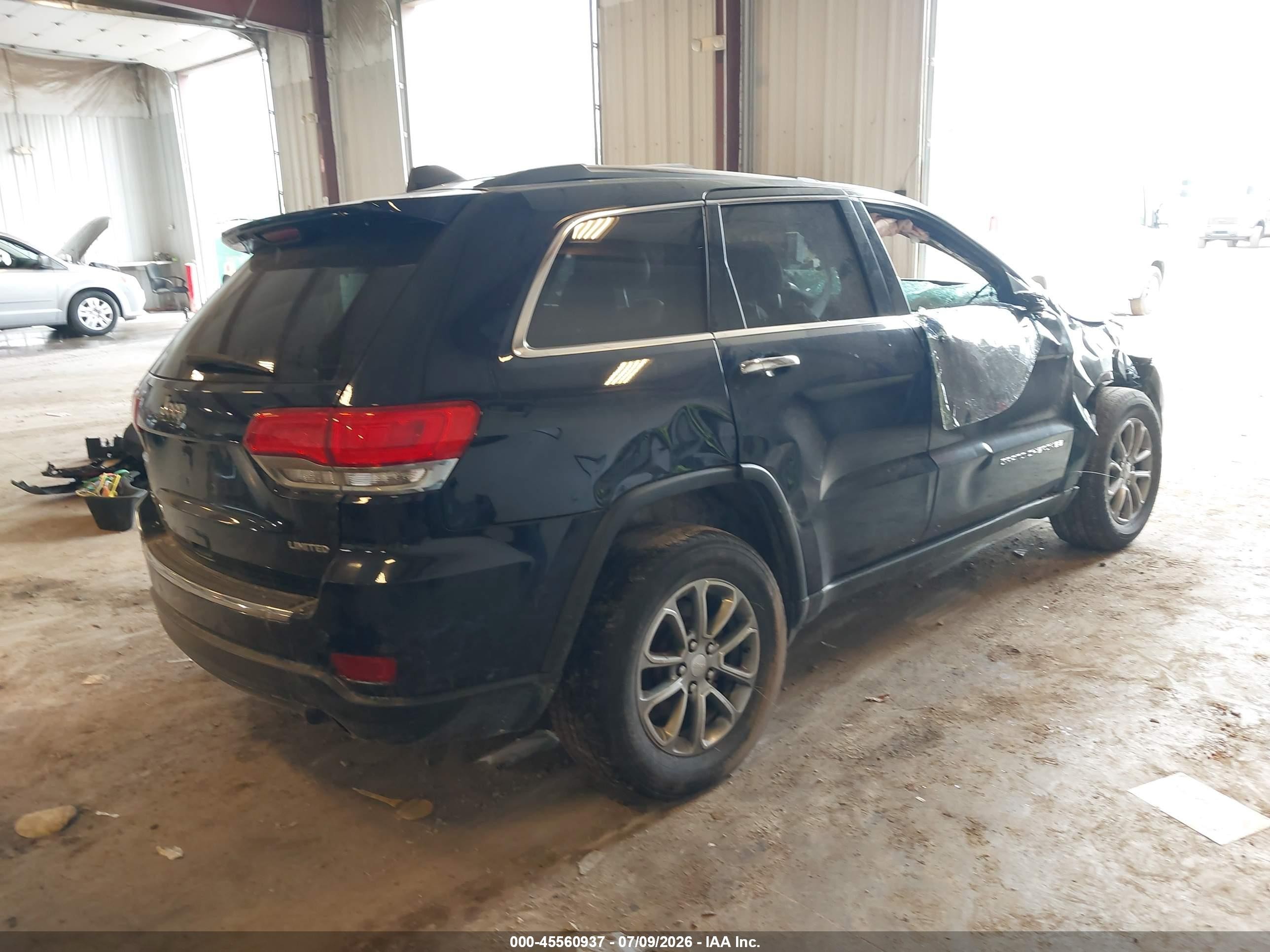 2014 Jeep Grand Cherokee Limited Blue vin: 1C4RJFBG2EC365867