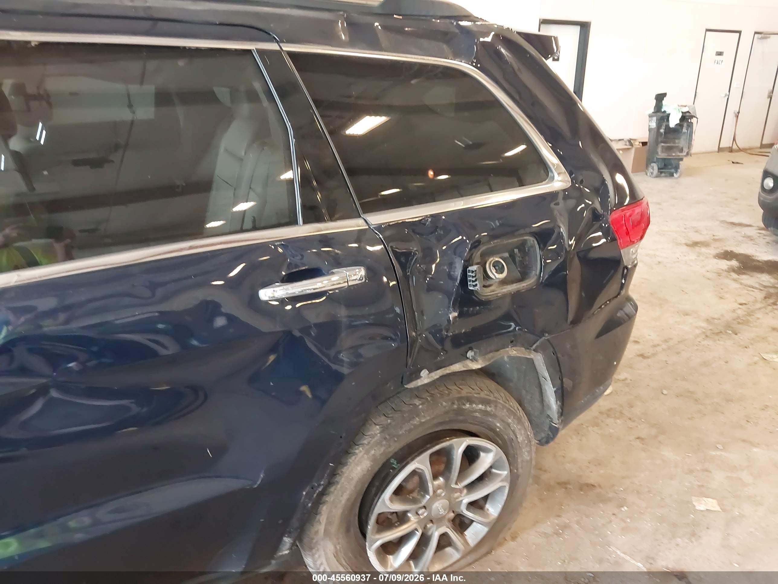 2014 Jeep Grand Cherokee Limited Blue vin: 1C4RJFBG2EC365867