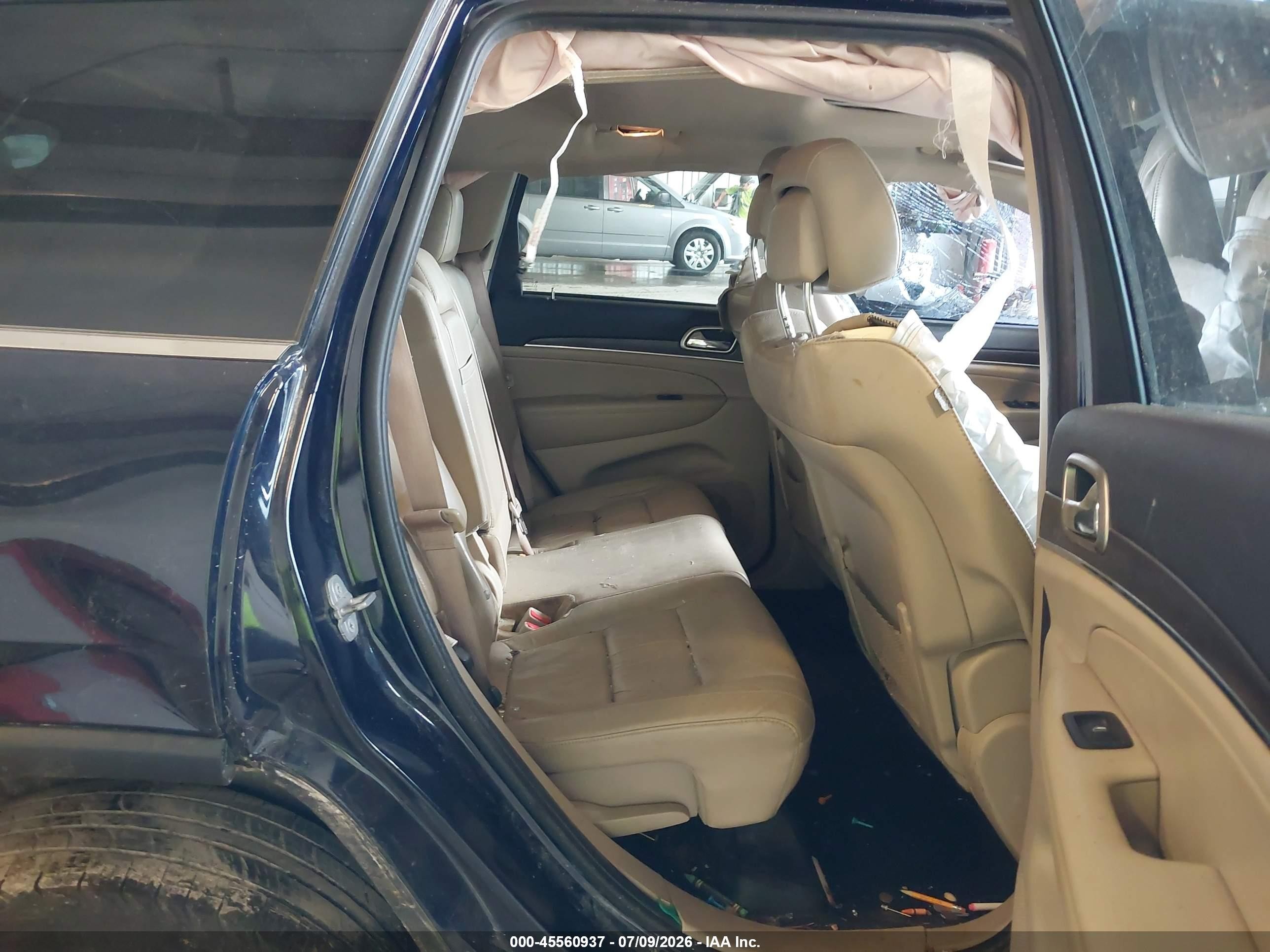 2014 Jeep Grand Cherokee Limited Blue vin: 1C4RJFBG2EC365867
