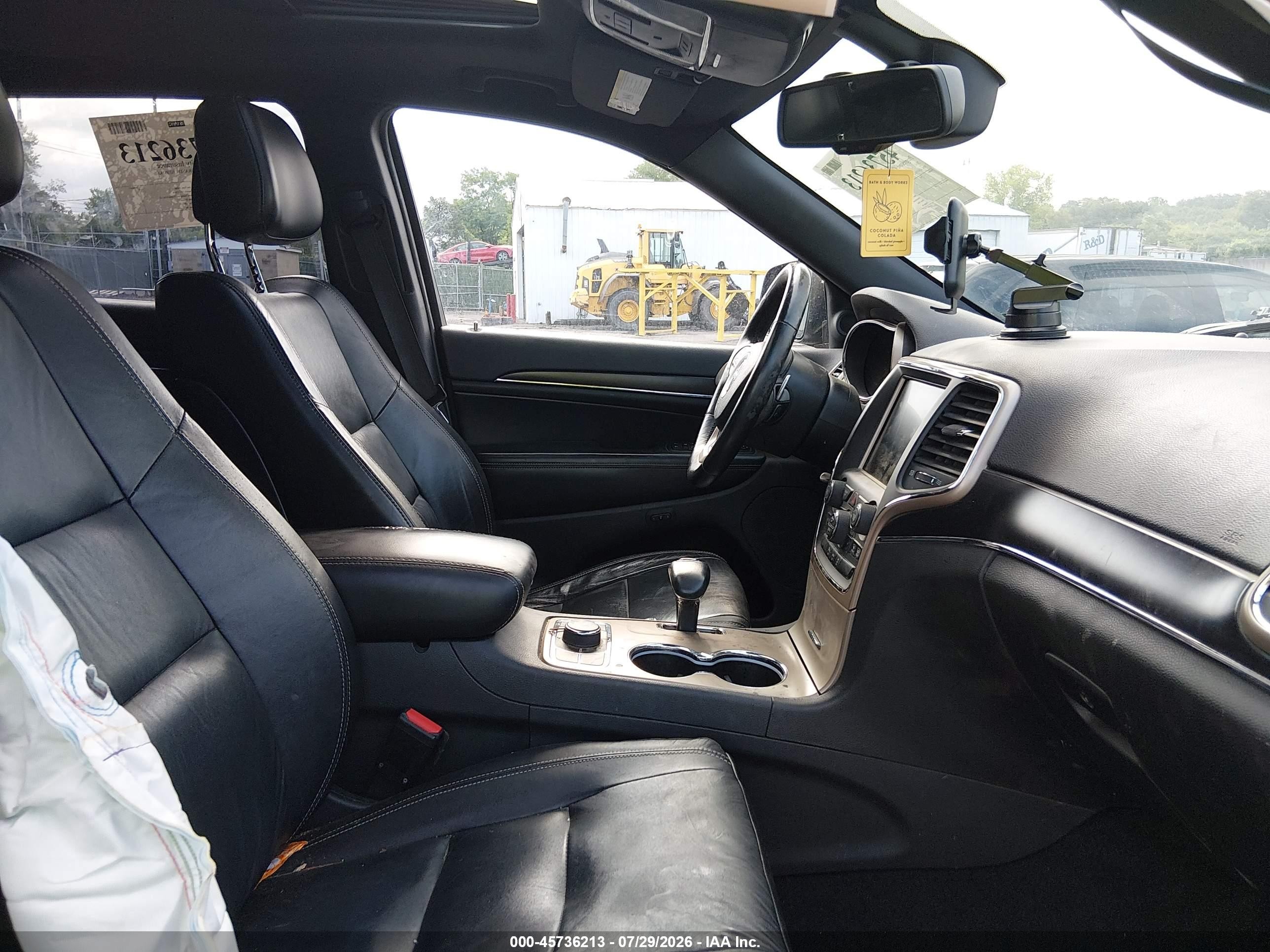 2014 Jeep Grand Cherokee Limited Black vin: 1C4RJFBG2EC373290