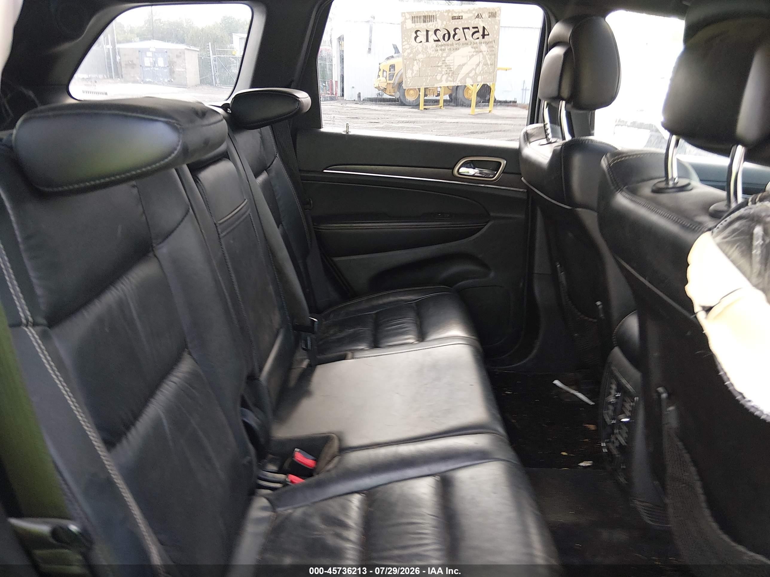 2014 Jeep Grand Cherokee Limited Black vin: 1C4RJFBG2EC373290