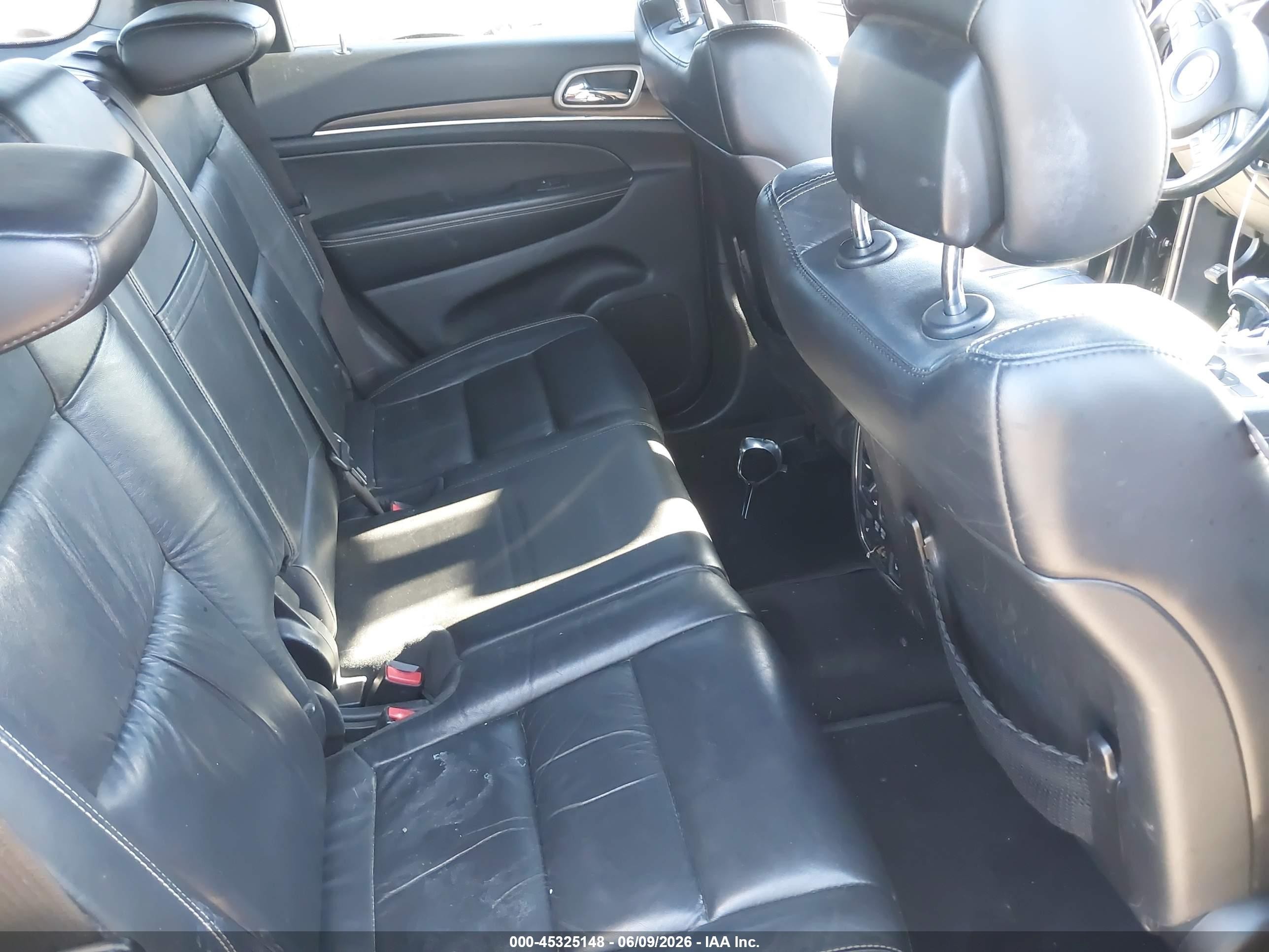 2014 Jeep Grand Cherokee Limited Black vin: 1C4RJFBG2EC376822