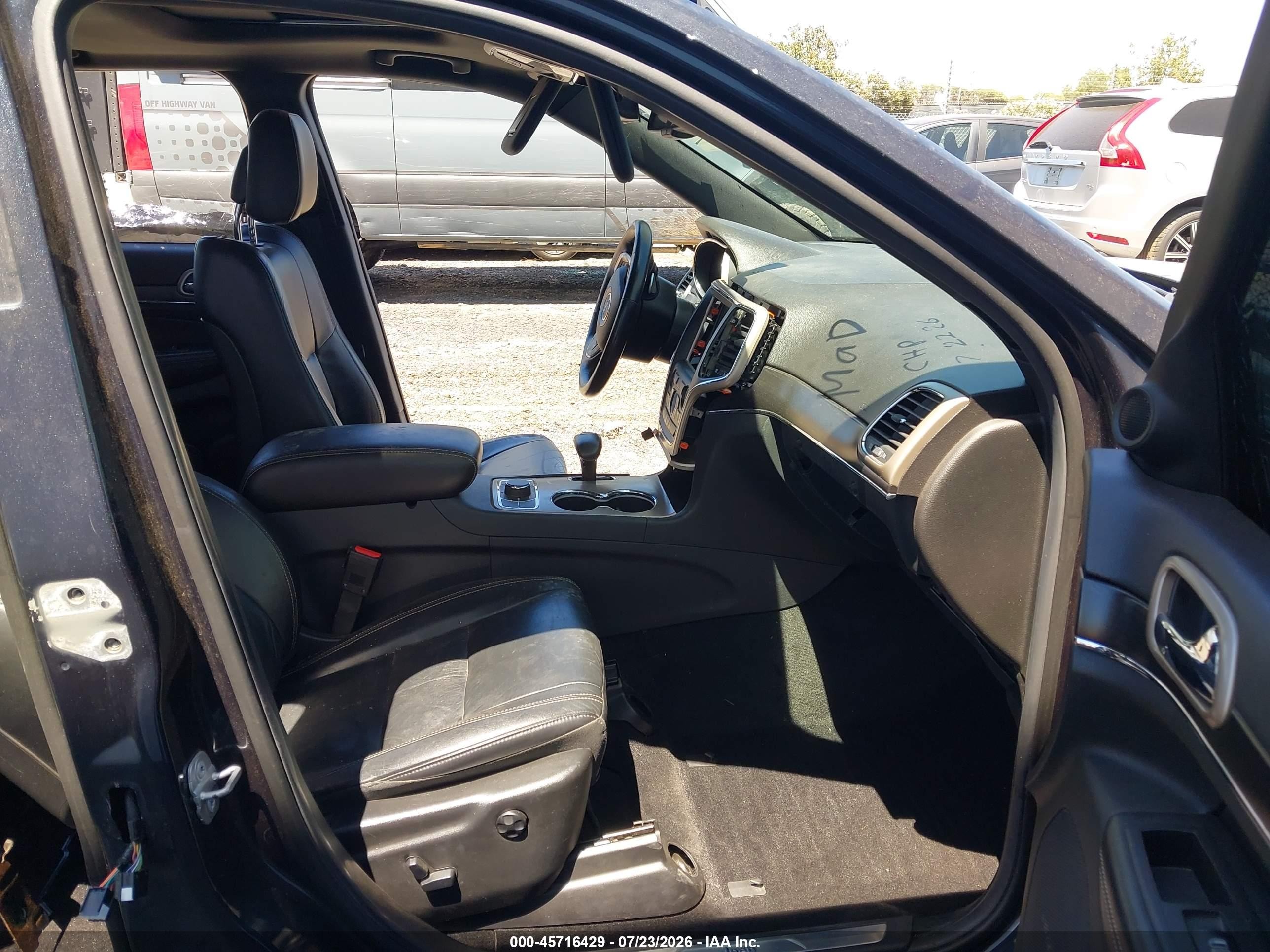 2014 Jeep Grand Cherokee Limited Black vin: 1C4RJFBG2EC385438
