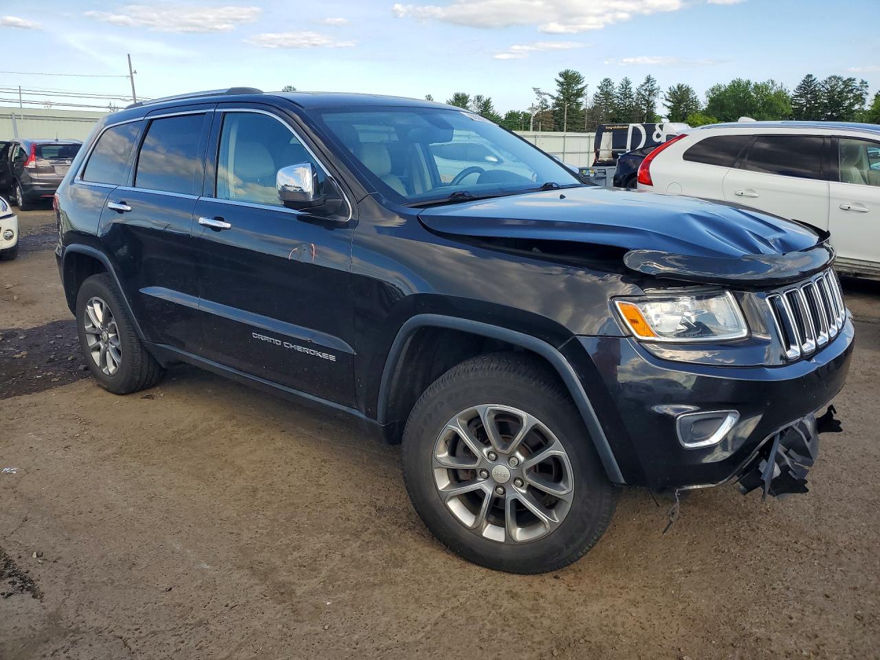 2014 Jeep Grand Cherokee Limited Черный vin: 1C4RJFBG2EC403792