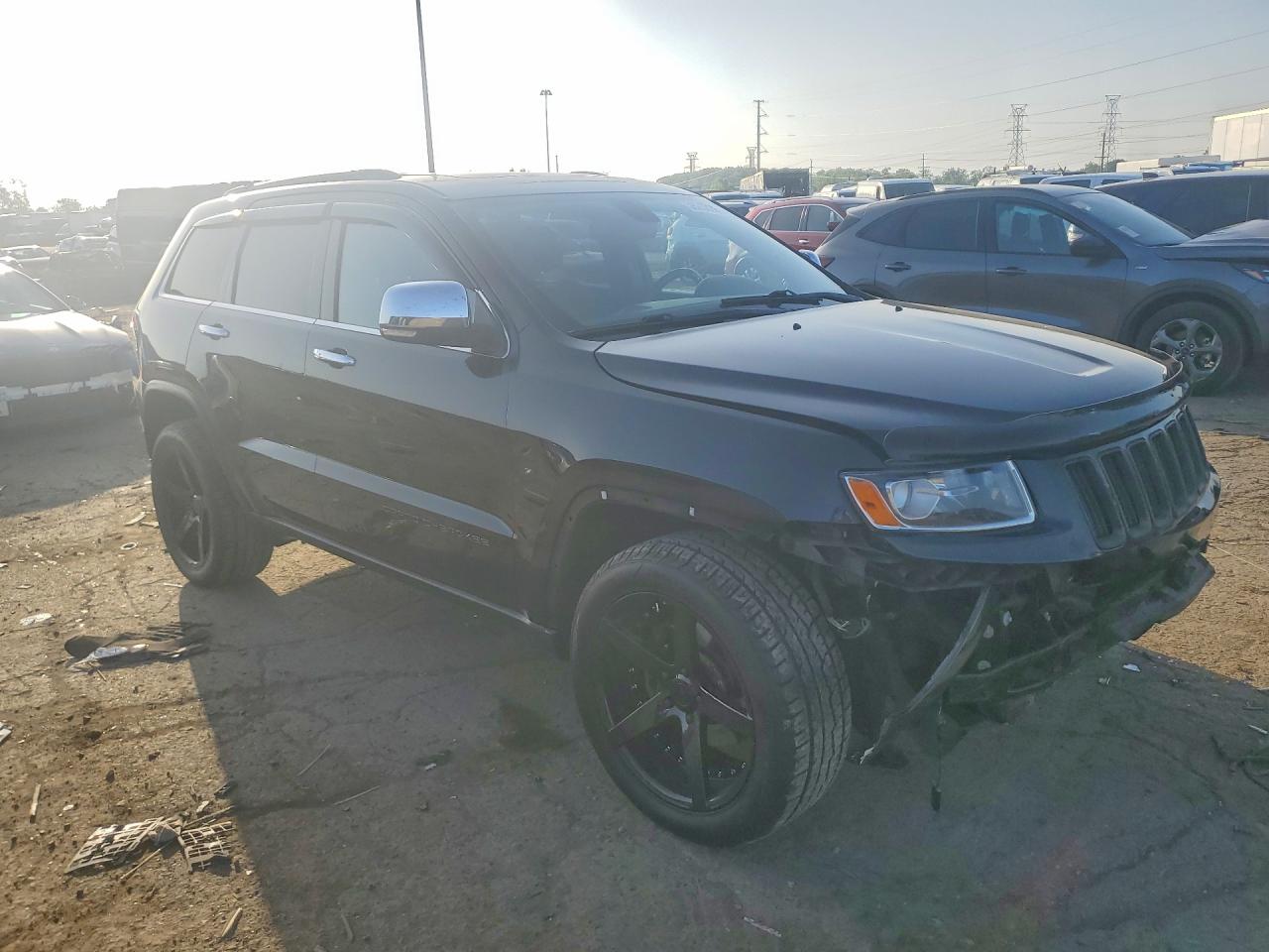 2014 Jeep Grand Cherokee Limited Black vin: 1C4RJFBG2EC409253