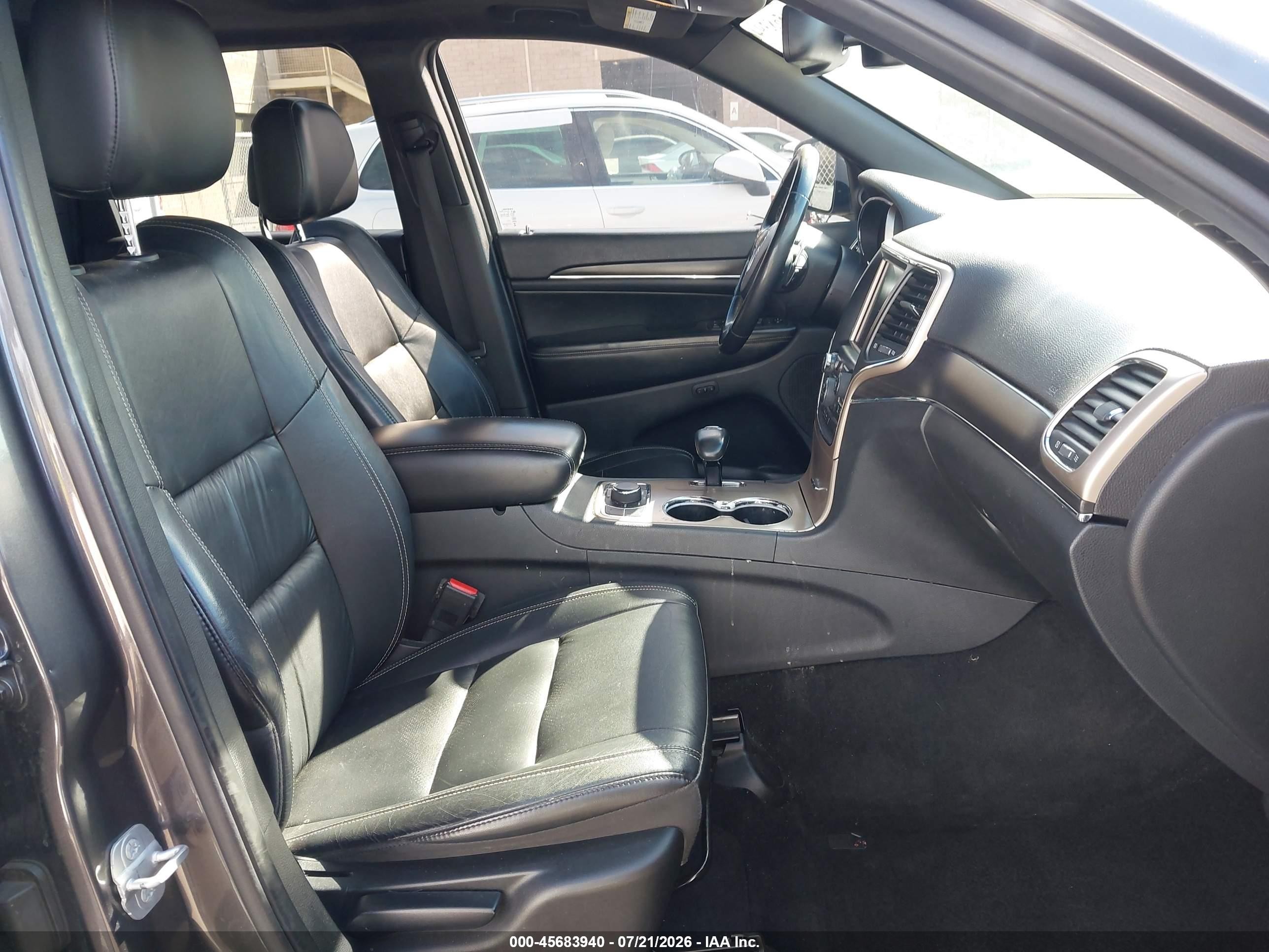 2014 Jeep Grand Cherokee Limited Gray vin: 1C4RJFBG2EC415604