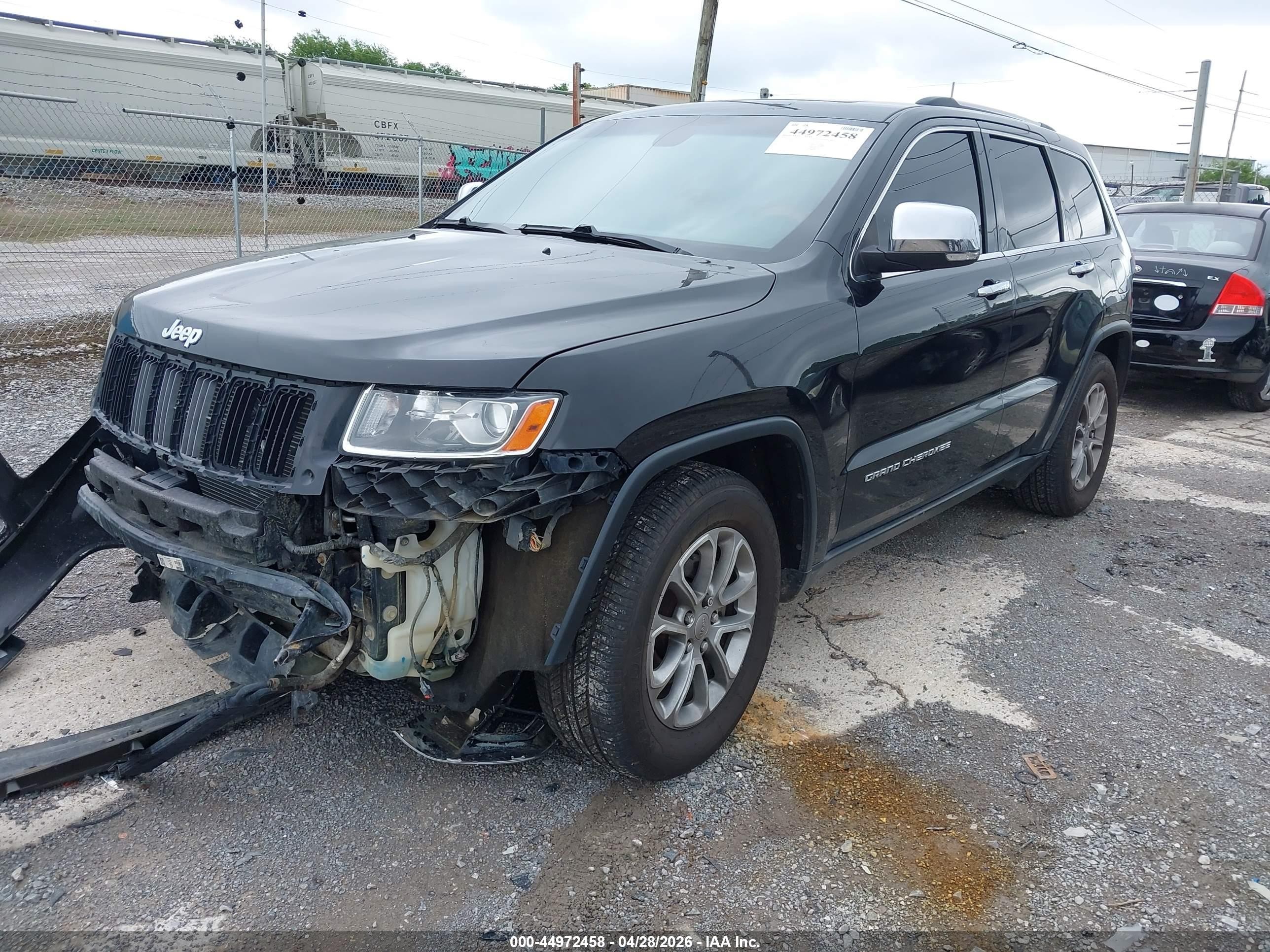 2014 Jeep Grand Cherokee Limited Black vin: 1C4RJFBG2EC432015