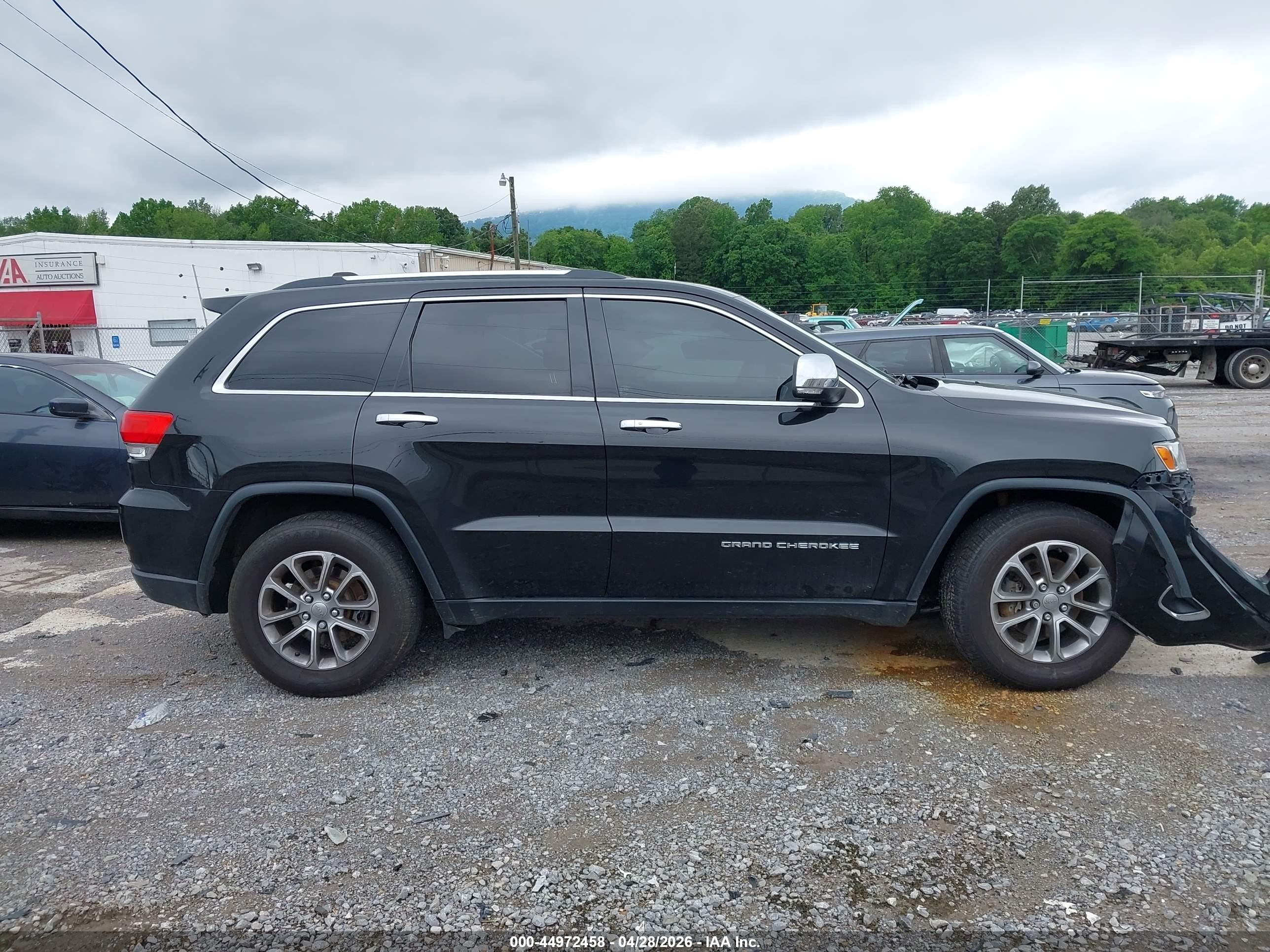 2014 Jeep Grand Cherokee Limited Black vin: 1C4RJFBG2EC432015