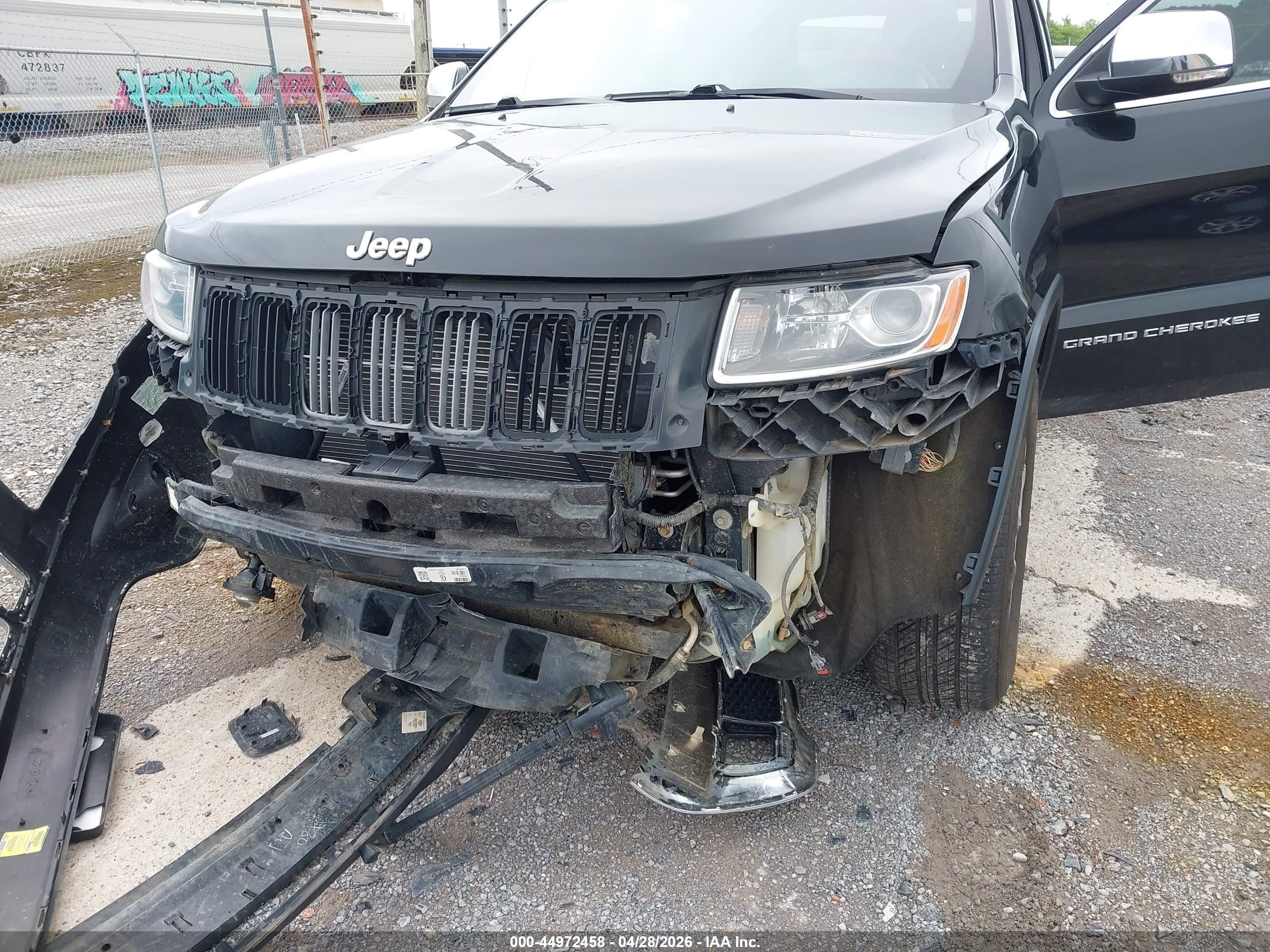 2014 Jeep Grand Cherokee Limited Black vin: 1C4RJFBG2EC432015