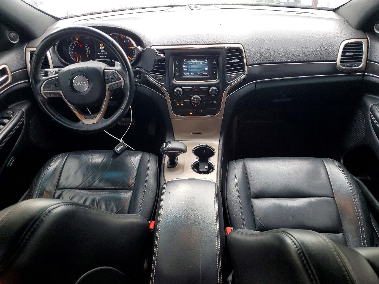 2014 Jeep Grand Cherokee Limited White vin: 1C4RJFBG2EC440695