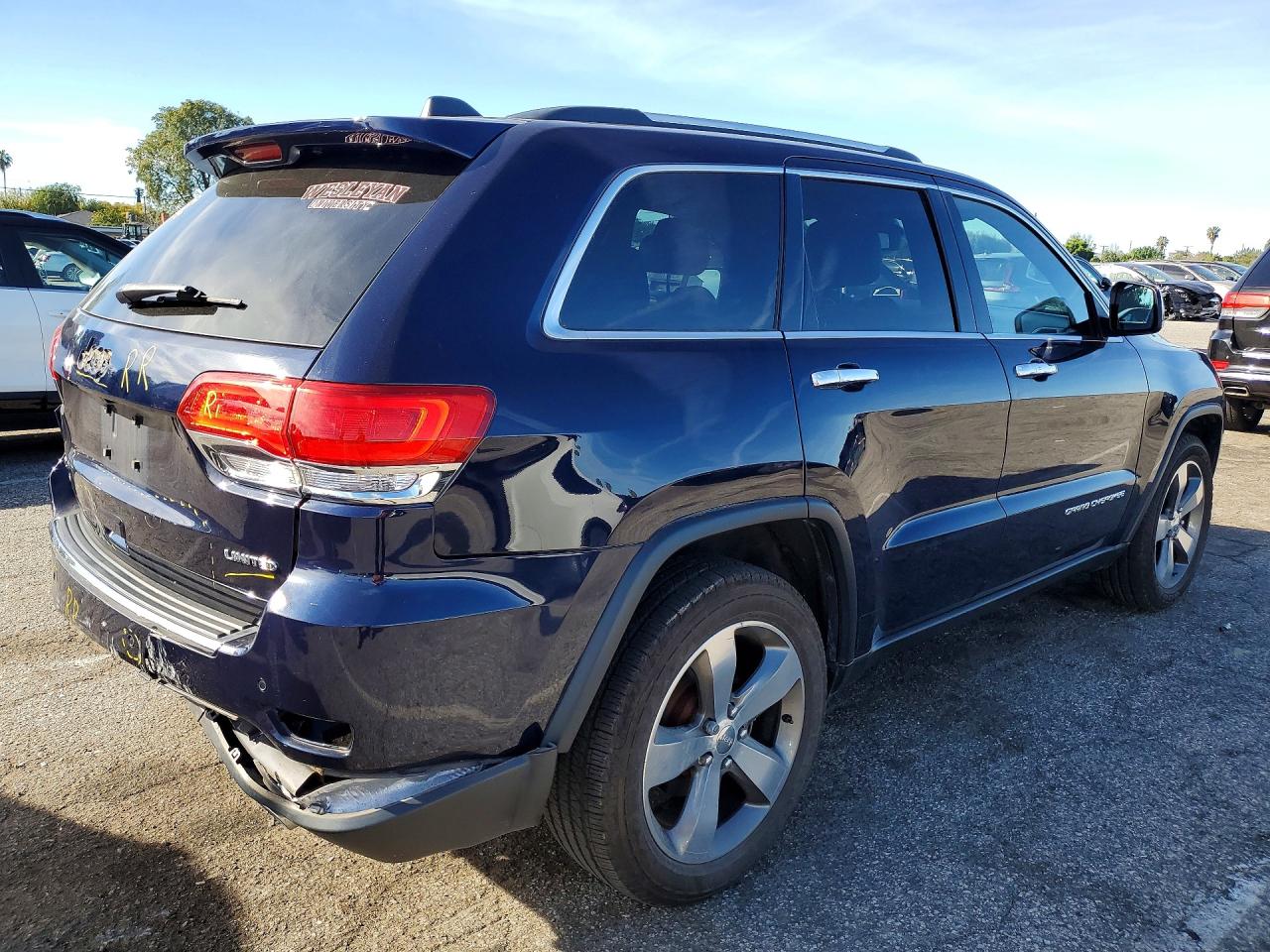 2014 Jeep Grand Cherokee Limited Blue vin: 1C4RJFBG2EC470179