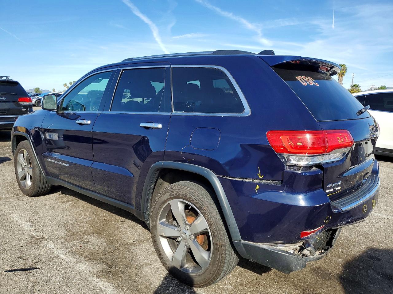 2014 Jeep Grand Cherokee Limited Blue vin: 1C4RJFBG2EC470179