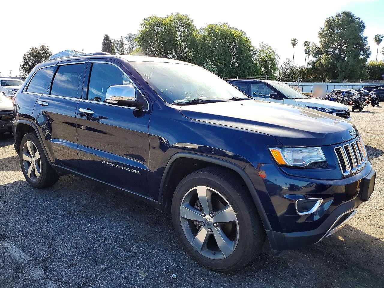 2014 Jeep Grand Cherokee Limited Blue vin: 1C4RJFBG2EC470179