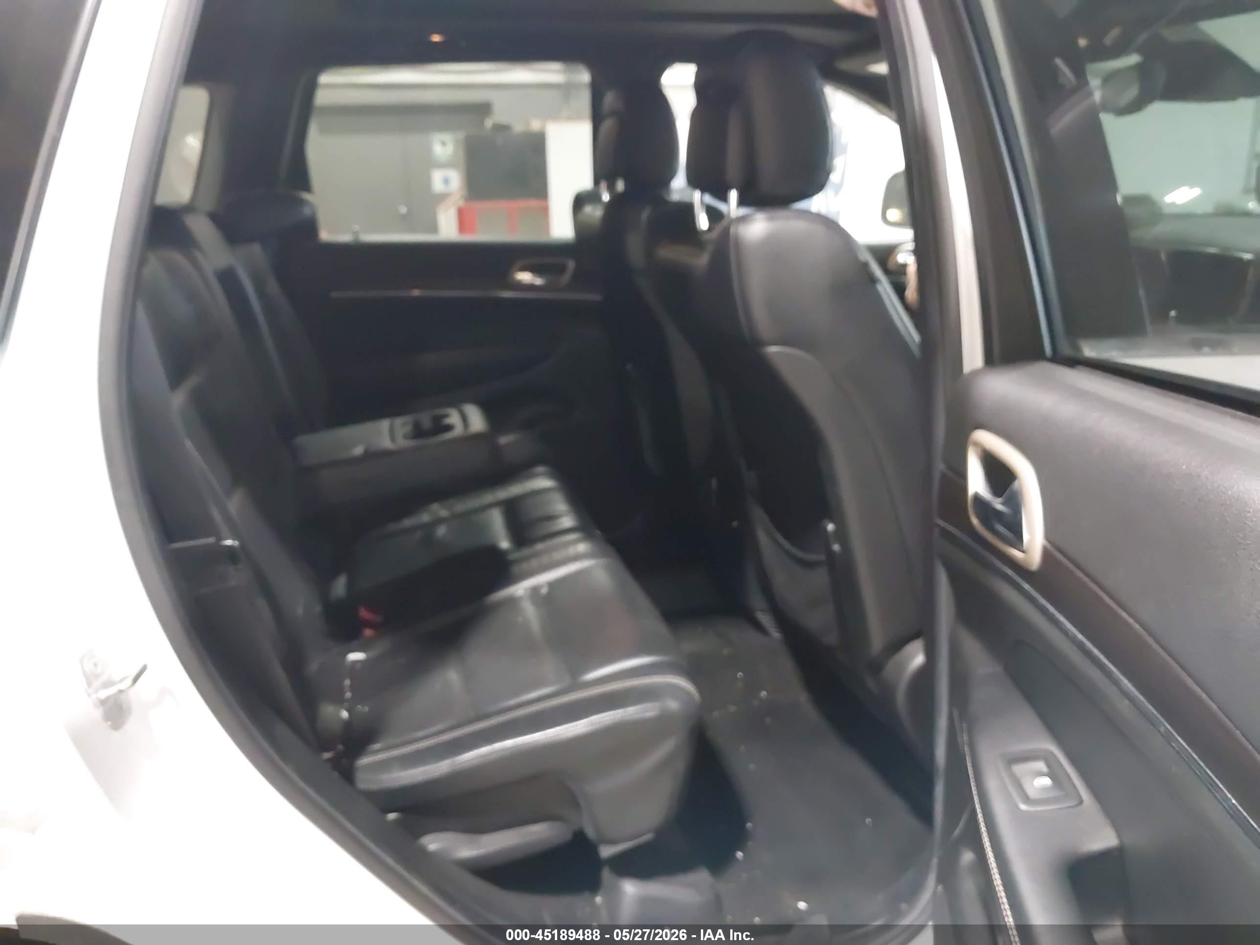 2014 Jeep Grand Cherokee Limited White vin: 1C4RJFBG2EC483255