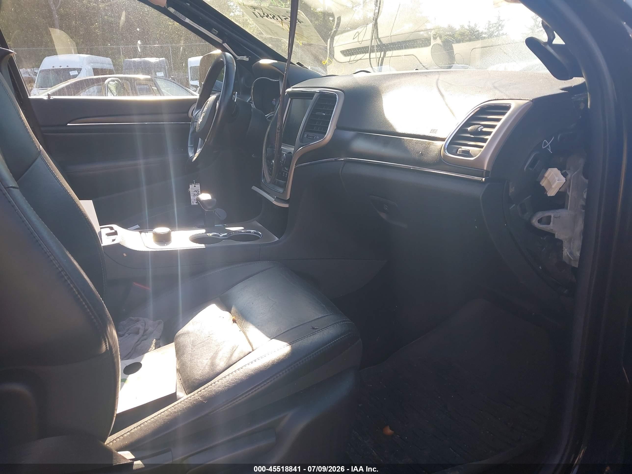 2014 Jeep Grand Cherokee Limited Black vin: 1C4RJFBG2EC505545