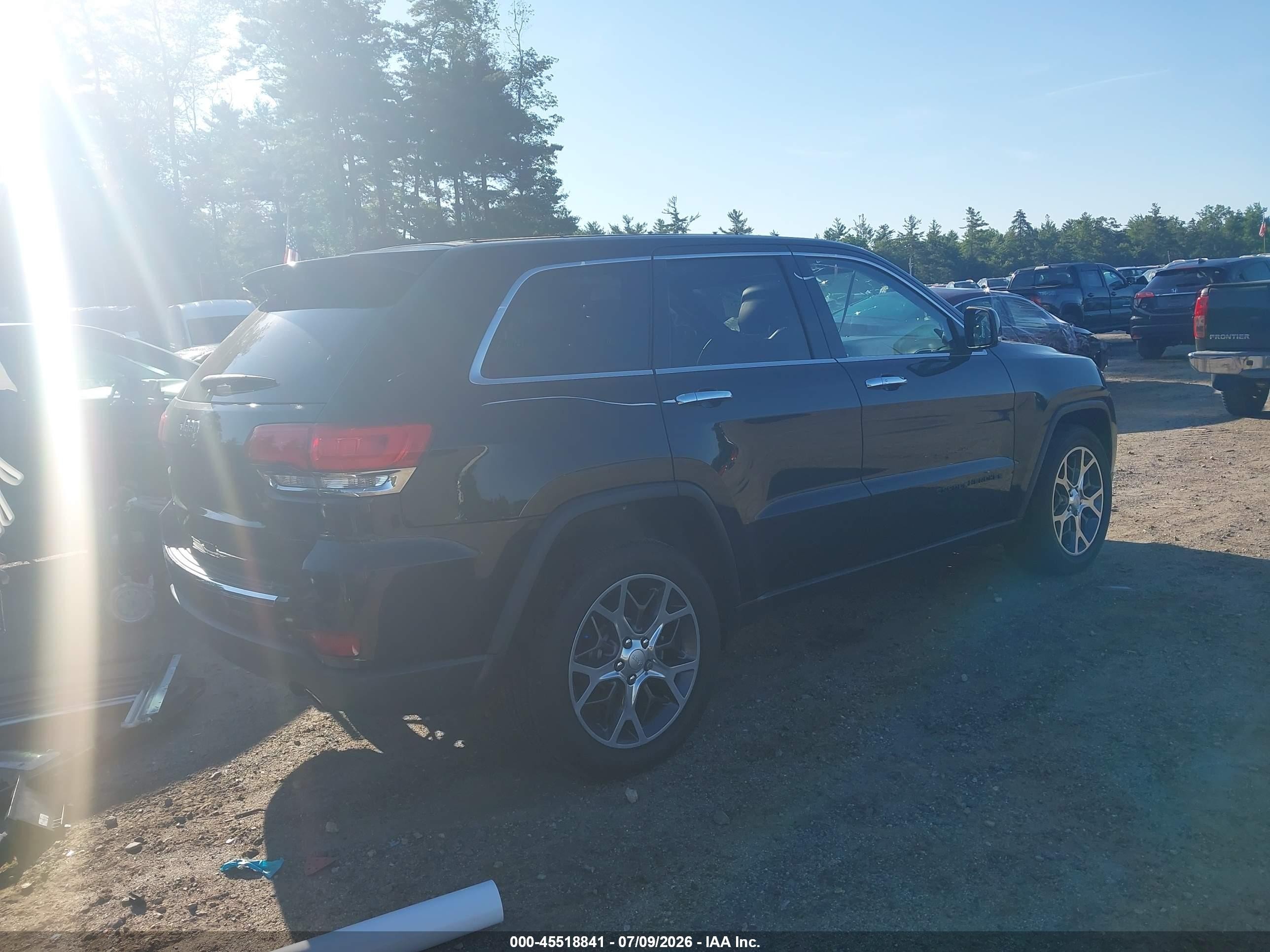 2014 Jeep Grand Cherokee Limited Black vin: 1C4RJFBG2EC505545
