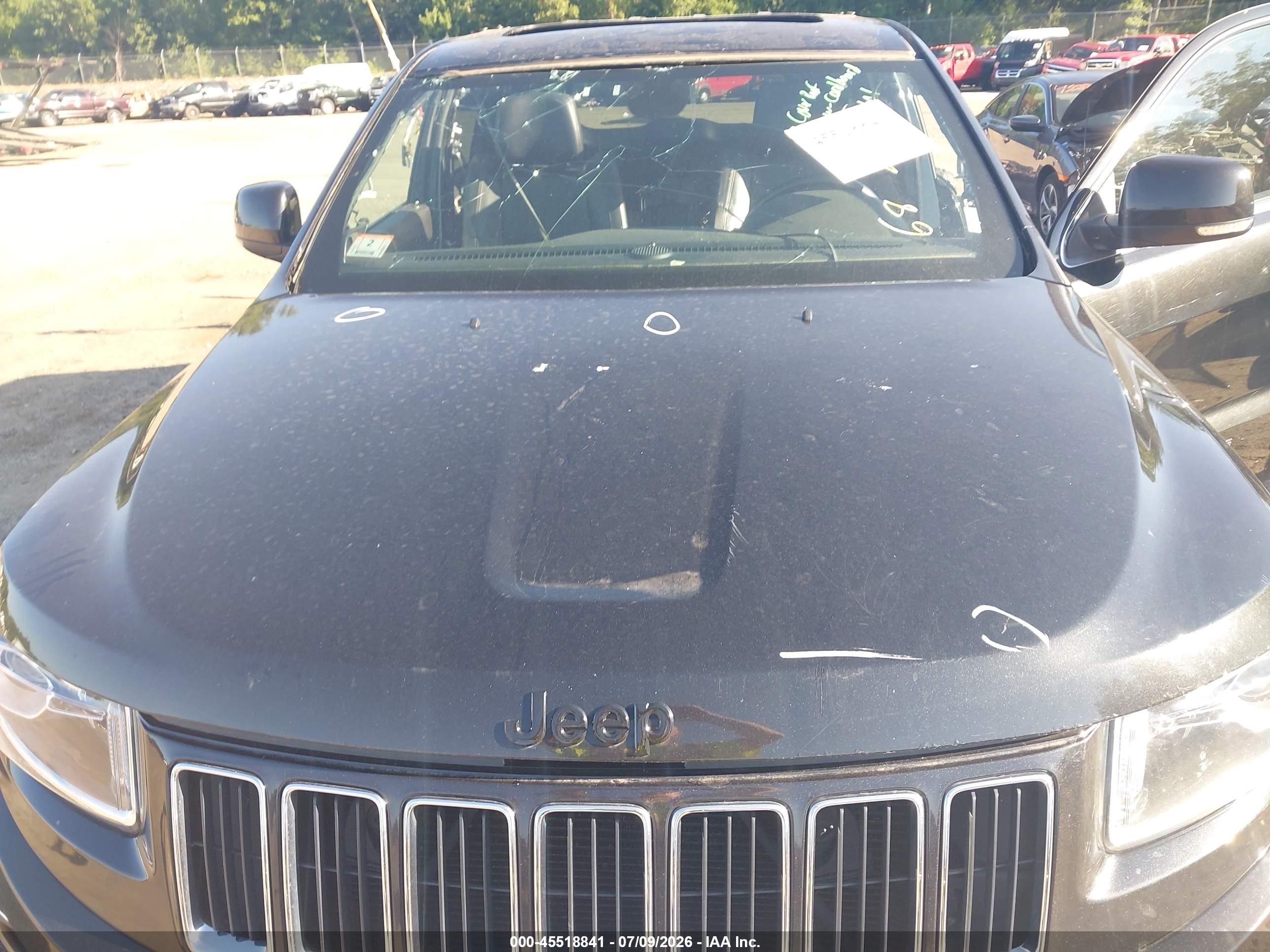 2014 Jeep Grand Cherokee Limited Black vin: 1C4RJFBG2EC505545