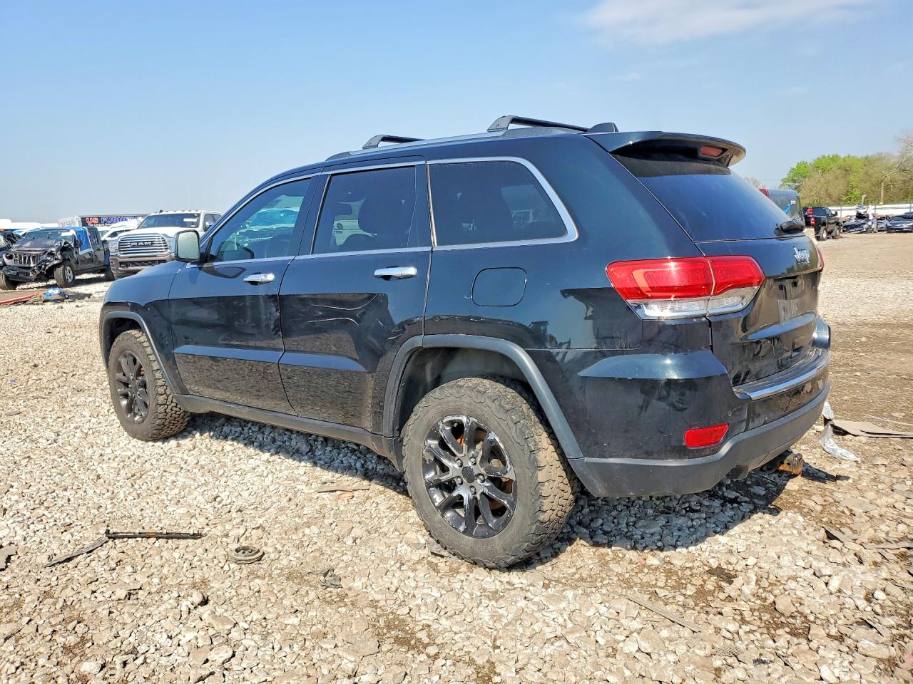 2014 Jeep Grand Cherokee Limited Black vin: 1C4RJFBG2EC510423