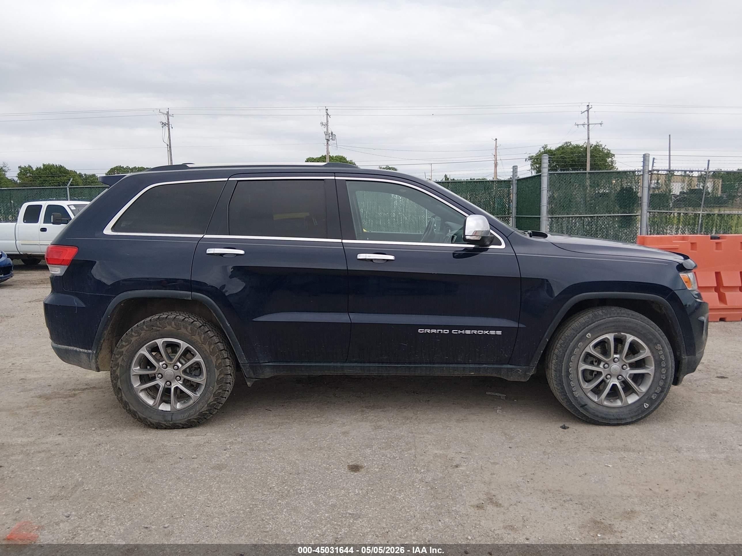 2014 Jeep Grand Cherokee Limited Dark Blue vin: 1C4RJFBG2EC516061