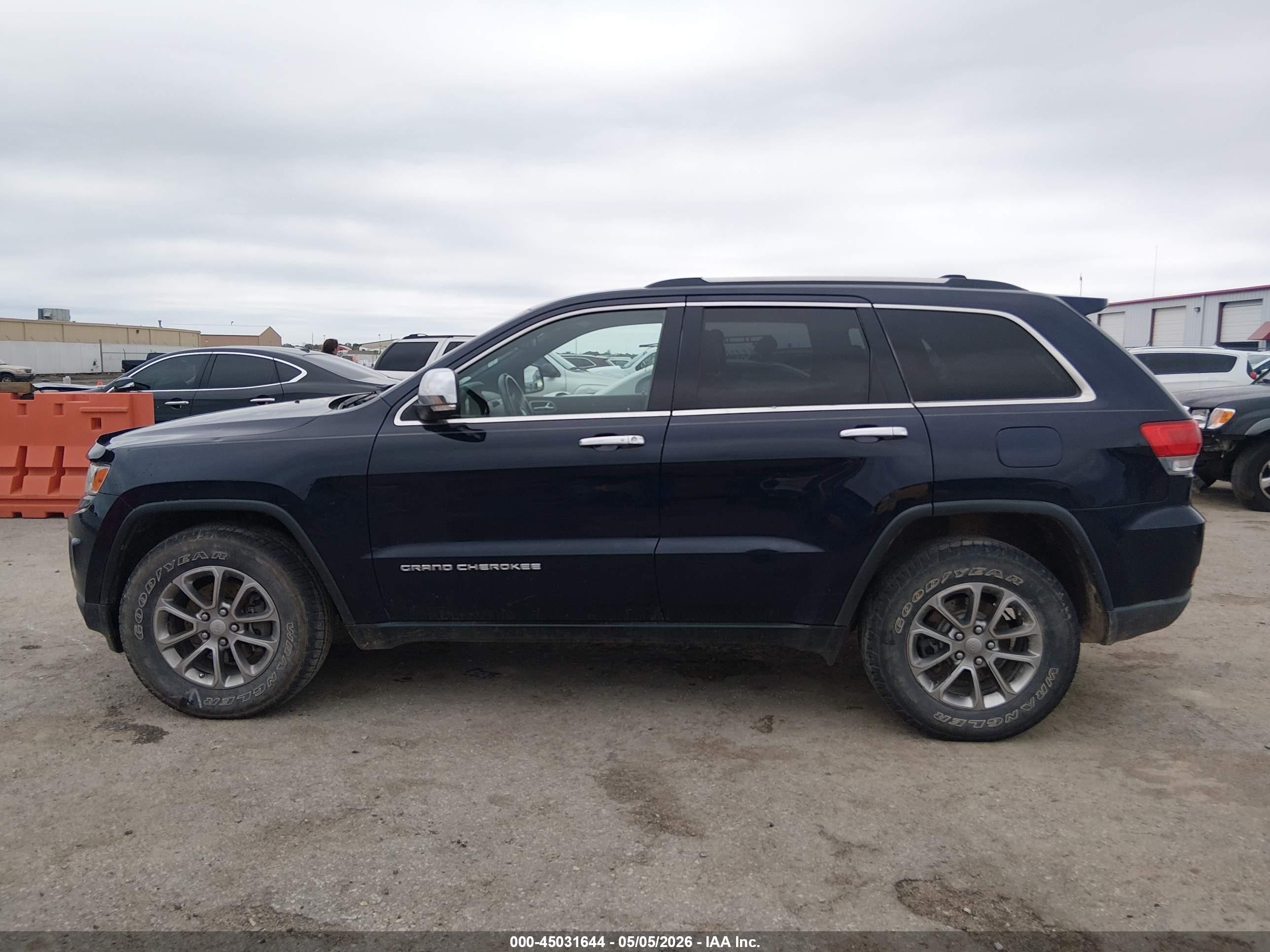 2014 Jeep Grand Cherokee Limited Dark Blue vin: 1C4RJFBG2EC516061