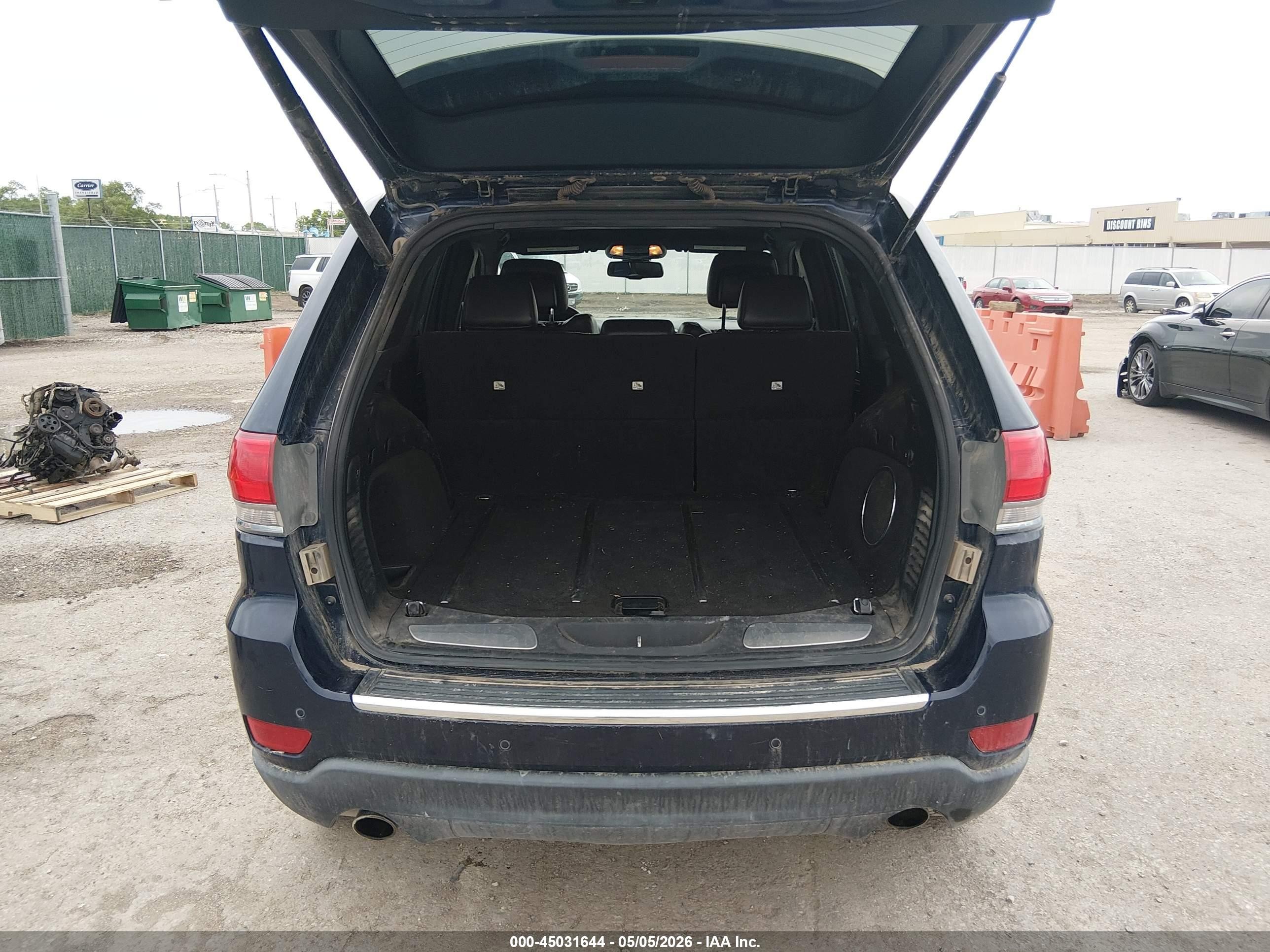 2014 Jeep Grand Cherokee Limited Dark Blue vin: 1C4RJFBG2EC516061