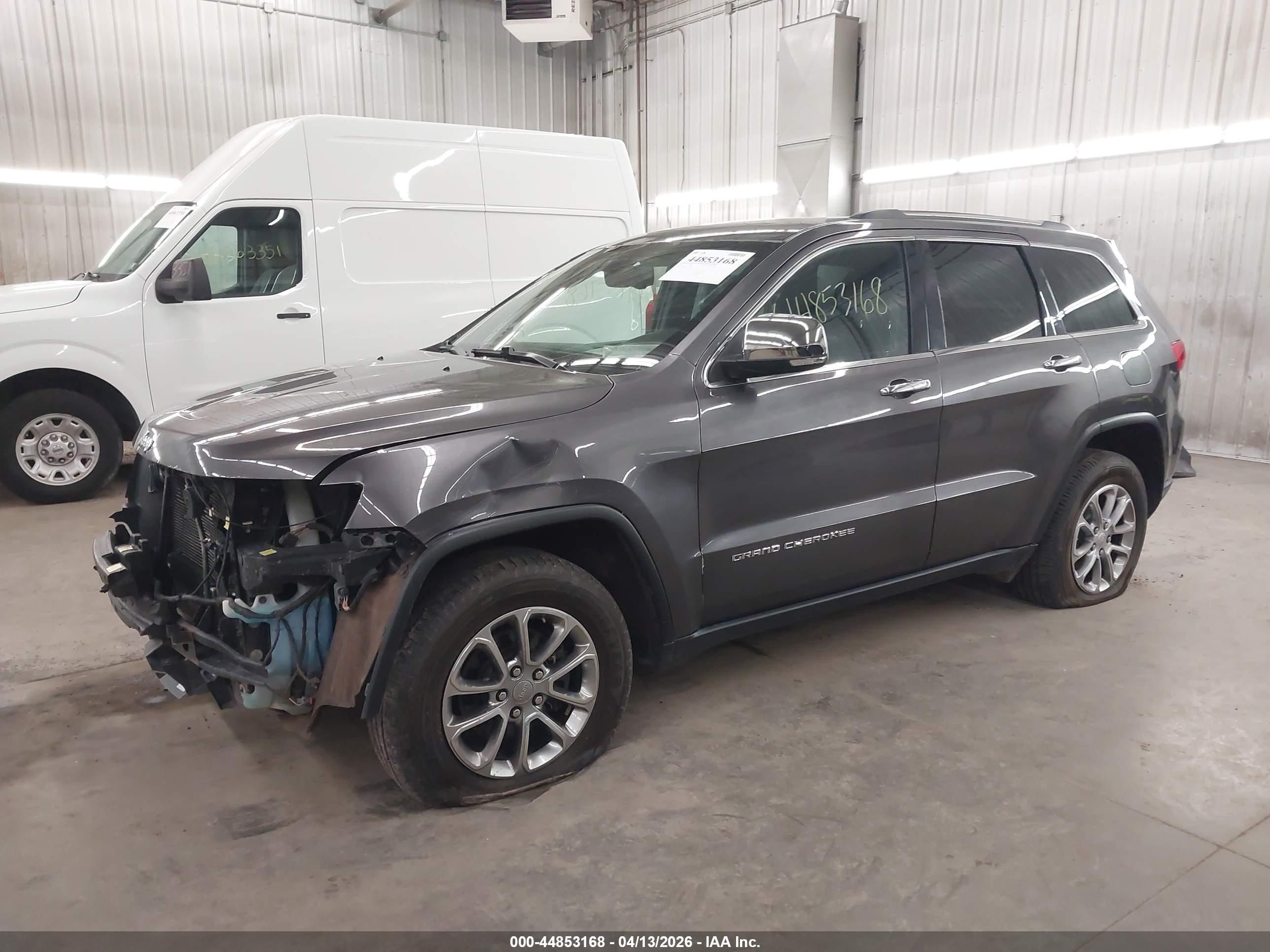2014 Jeep Grand Cherokee Limited Gray vin: 1C4RJFBG2EC533815