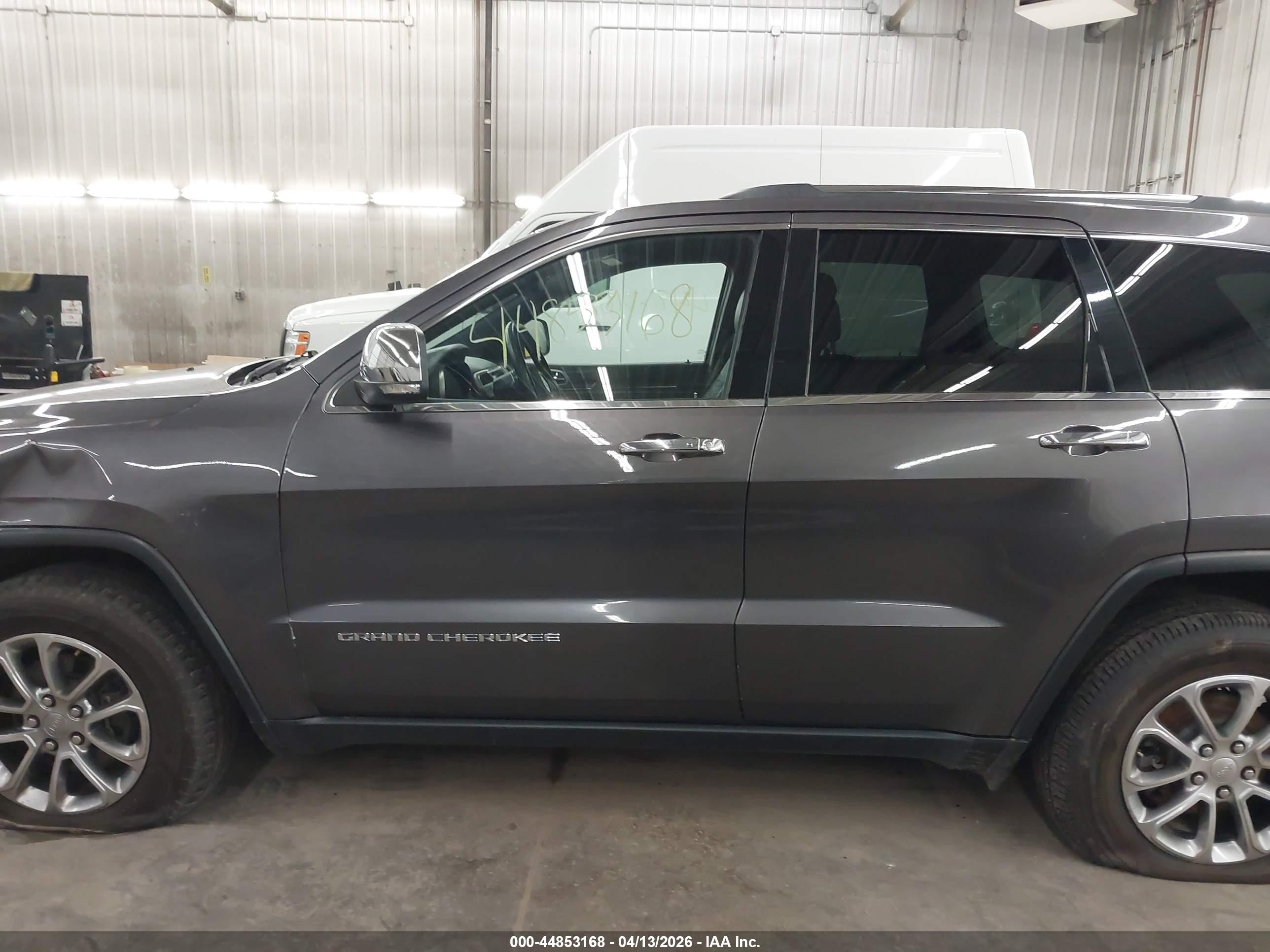 2014 Jeep Grand Cherokee Limited Gray vin: 1C4RJFBG2EC533815