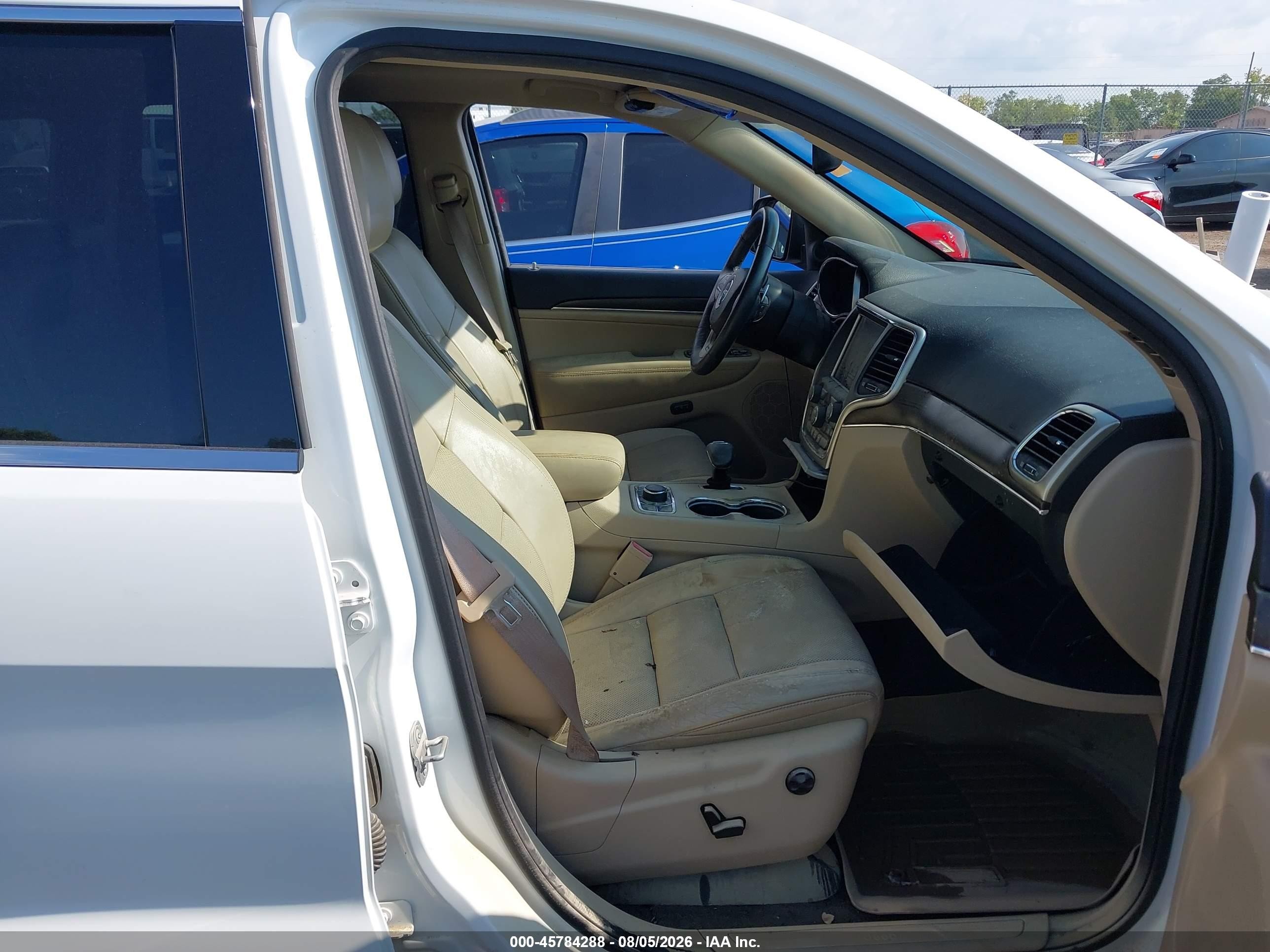 2014 Jeep Grand Cherokee Limited Белый vin: 1C4RJFBG2EC541025